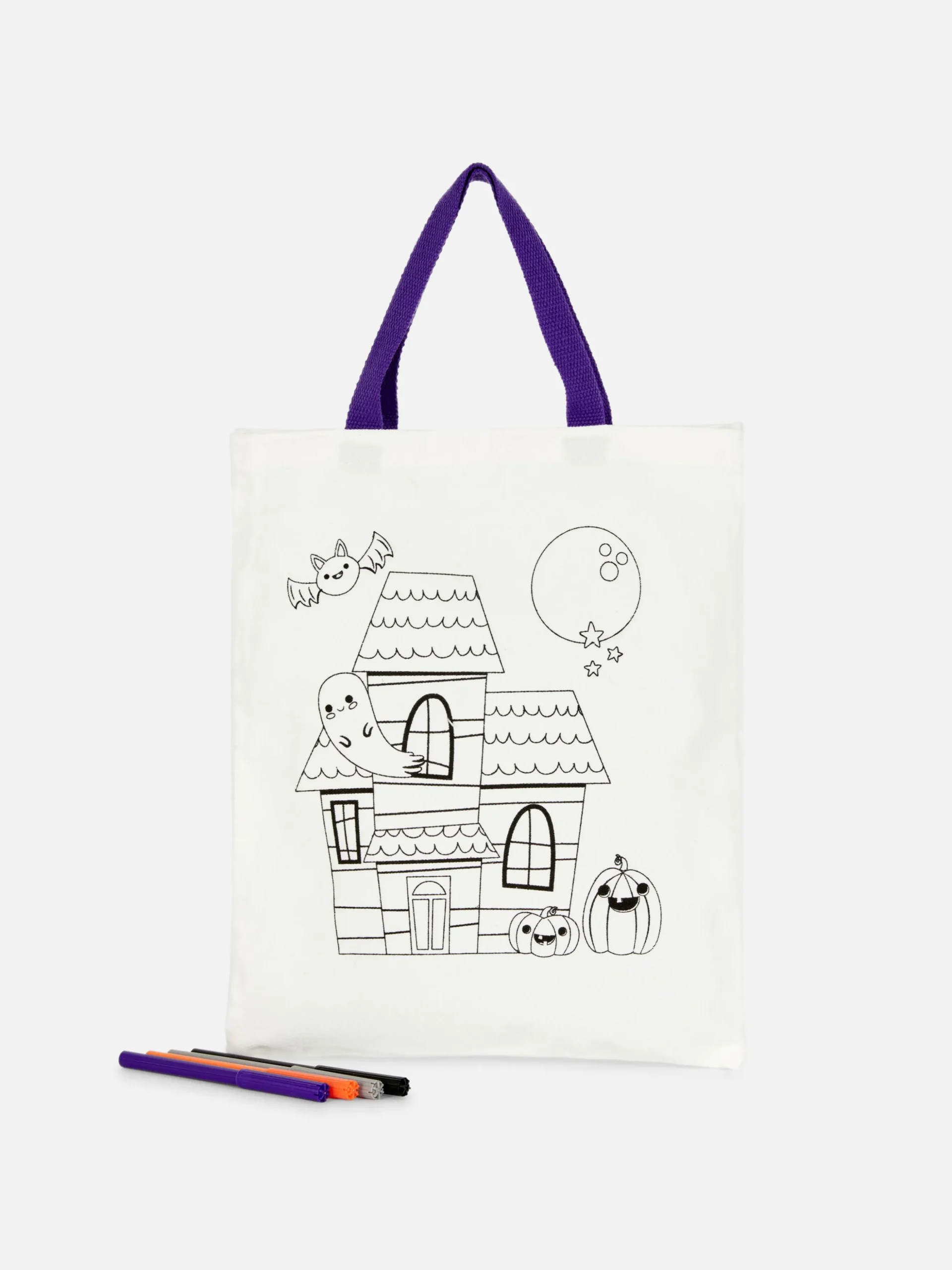 Sac à Friandises Coloré Pour Halloween