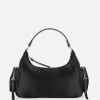 Sac Bandoulière En Satin Avec Poche