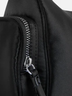 Sac Bandoulière En Satin Avec Poche