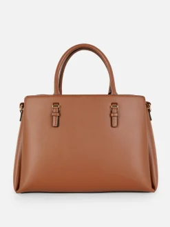 Sac Fourre-tout à Pochette Amovible En Simili Cuir