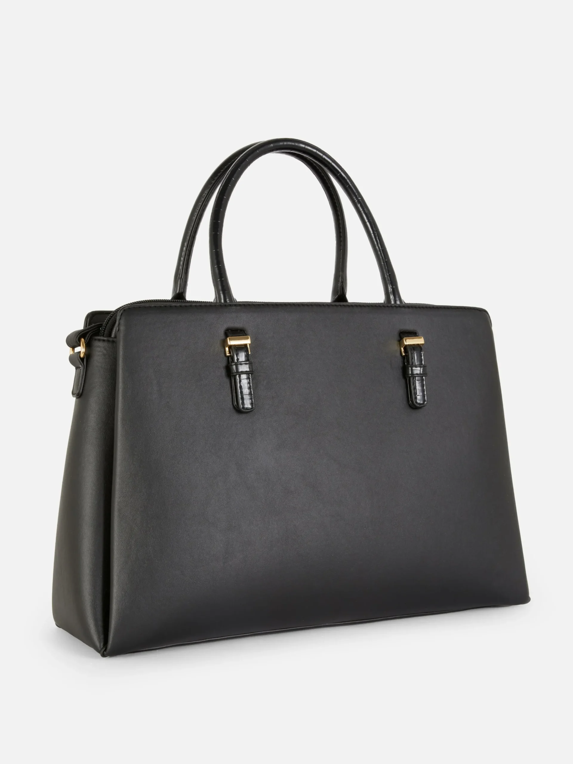 Sac Fourre-tout à Pochette Amovible En Simili Cuir