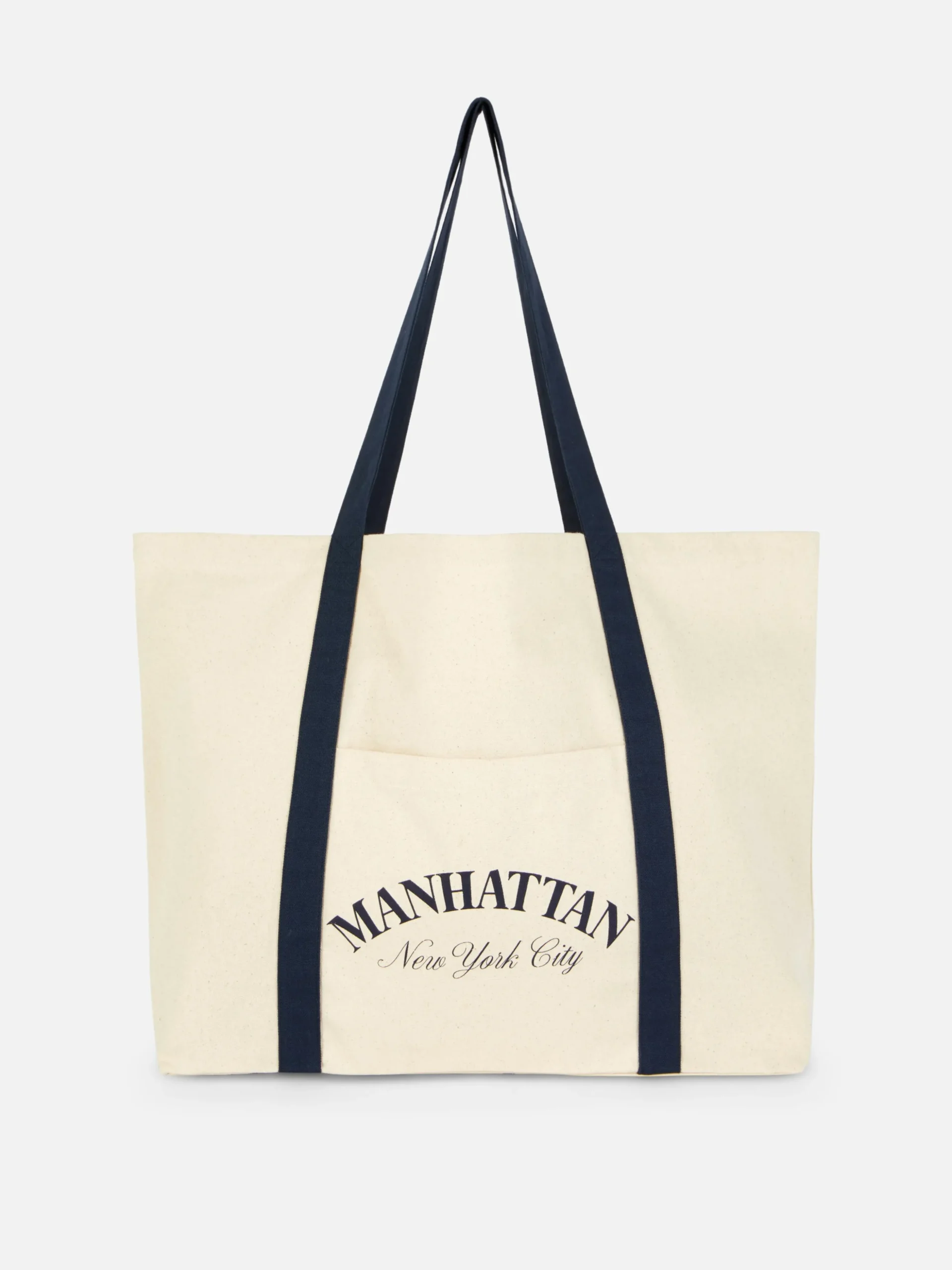 Sac Fourre-tout Oversize En Toile Manhattan