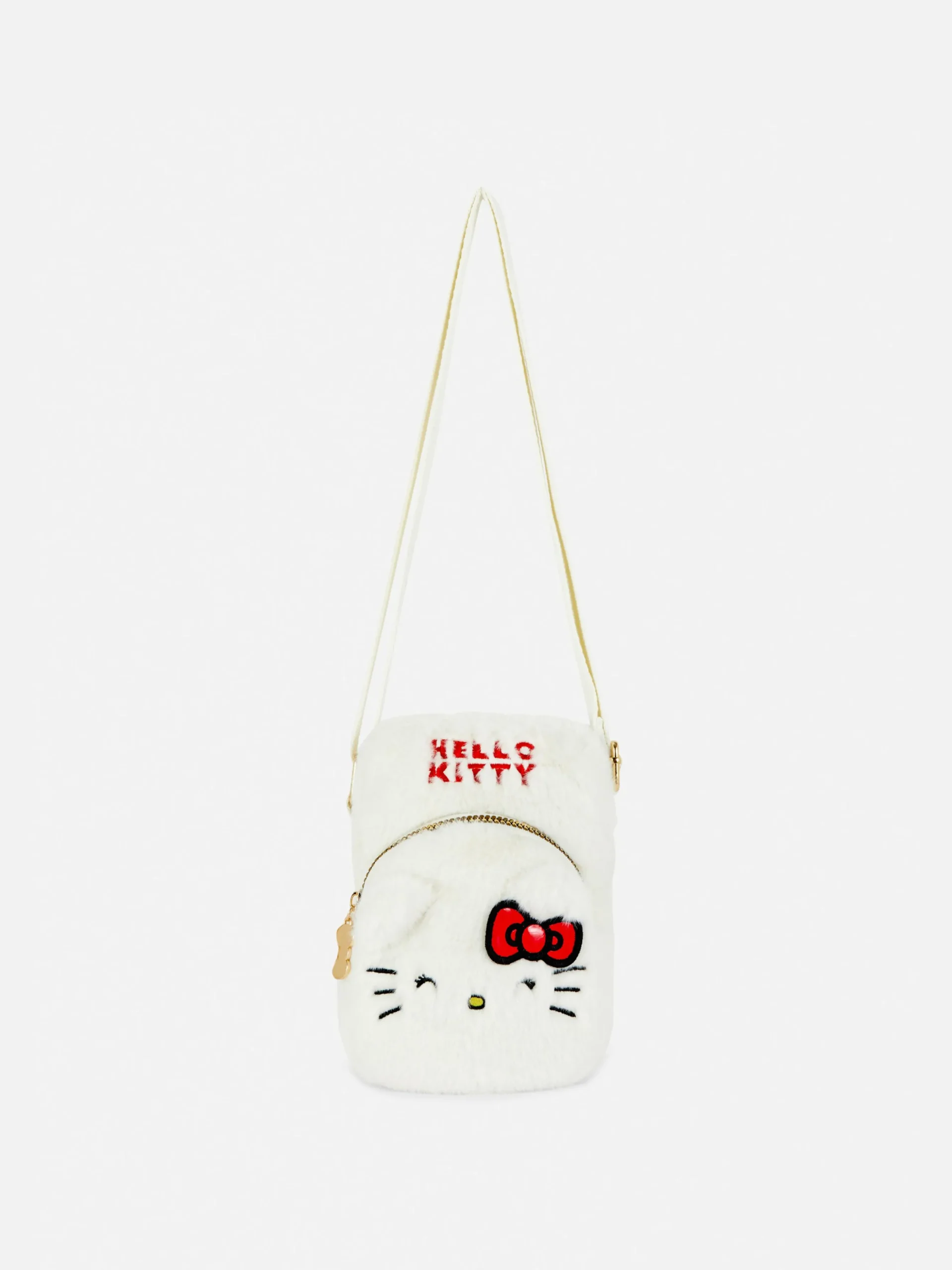 Sacoche Duveteuse Pour Téléphone Hello Kitty