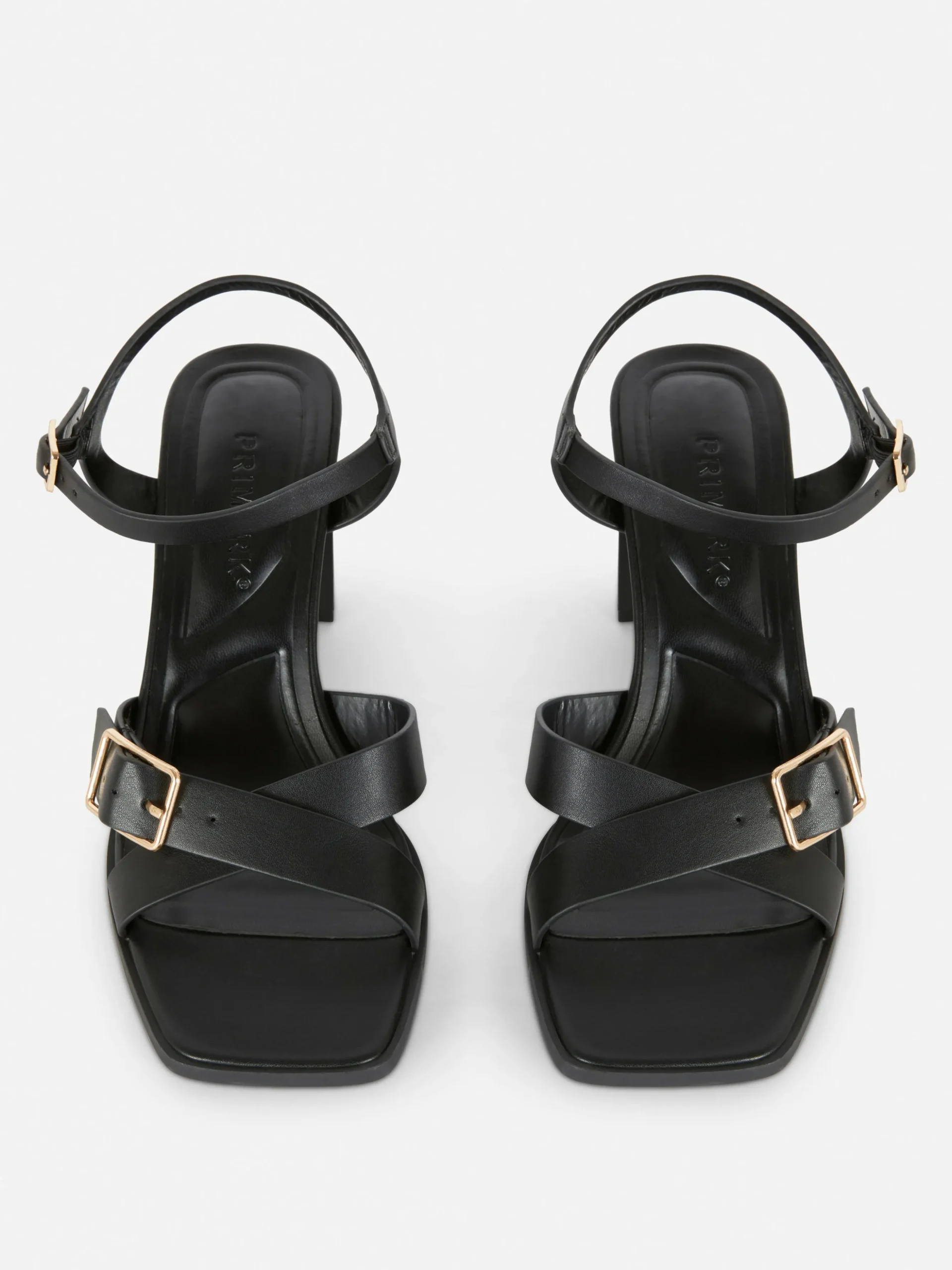 Sandales à Talons Et Brides Croisées