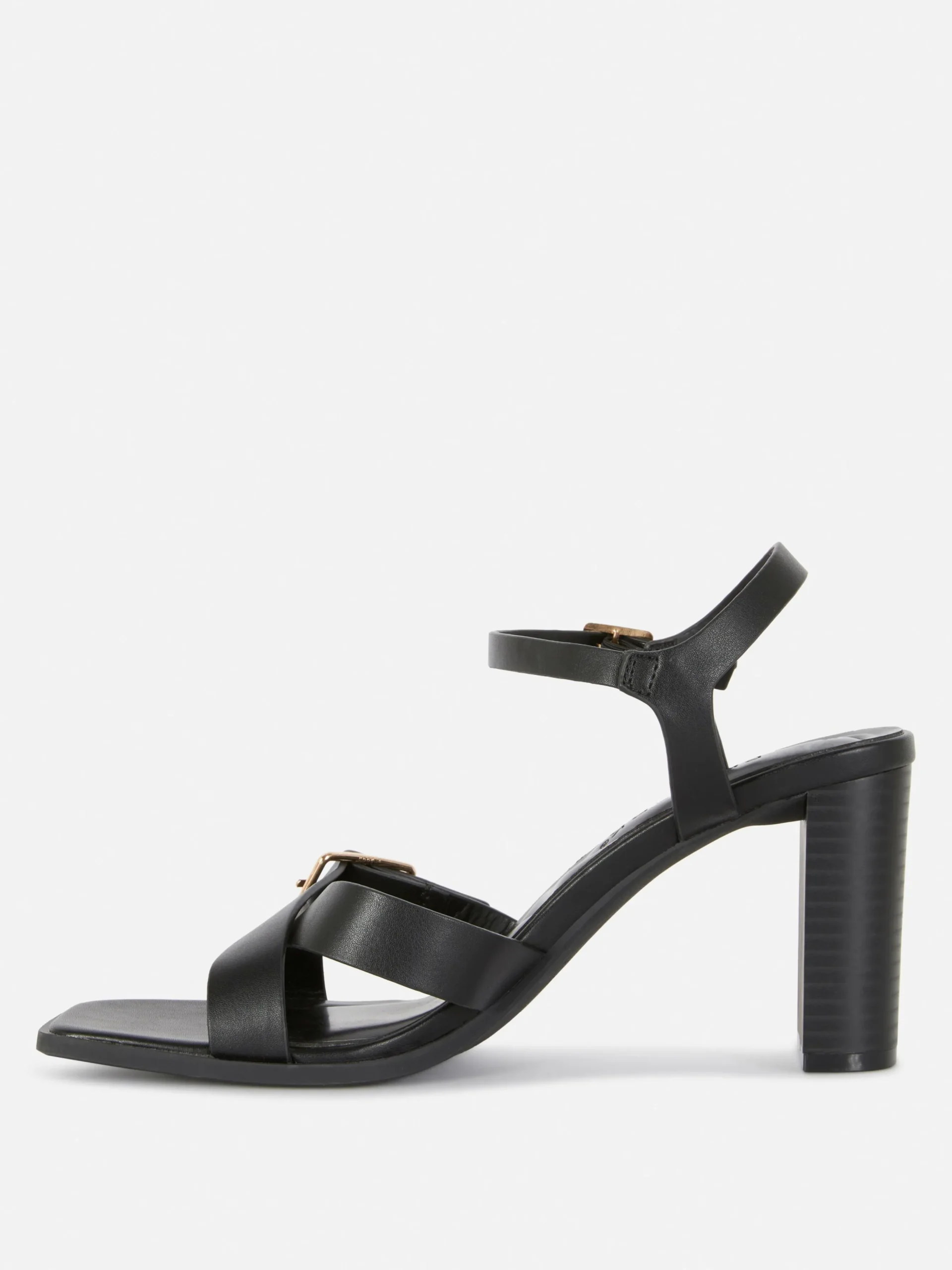 Sandales à Talons Et Brides Croisées