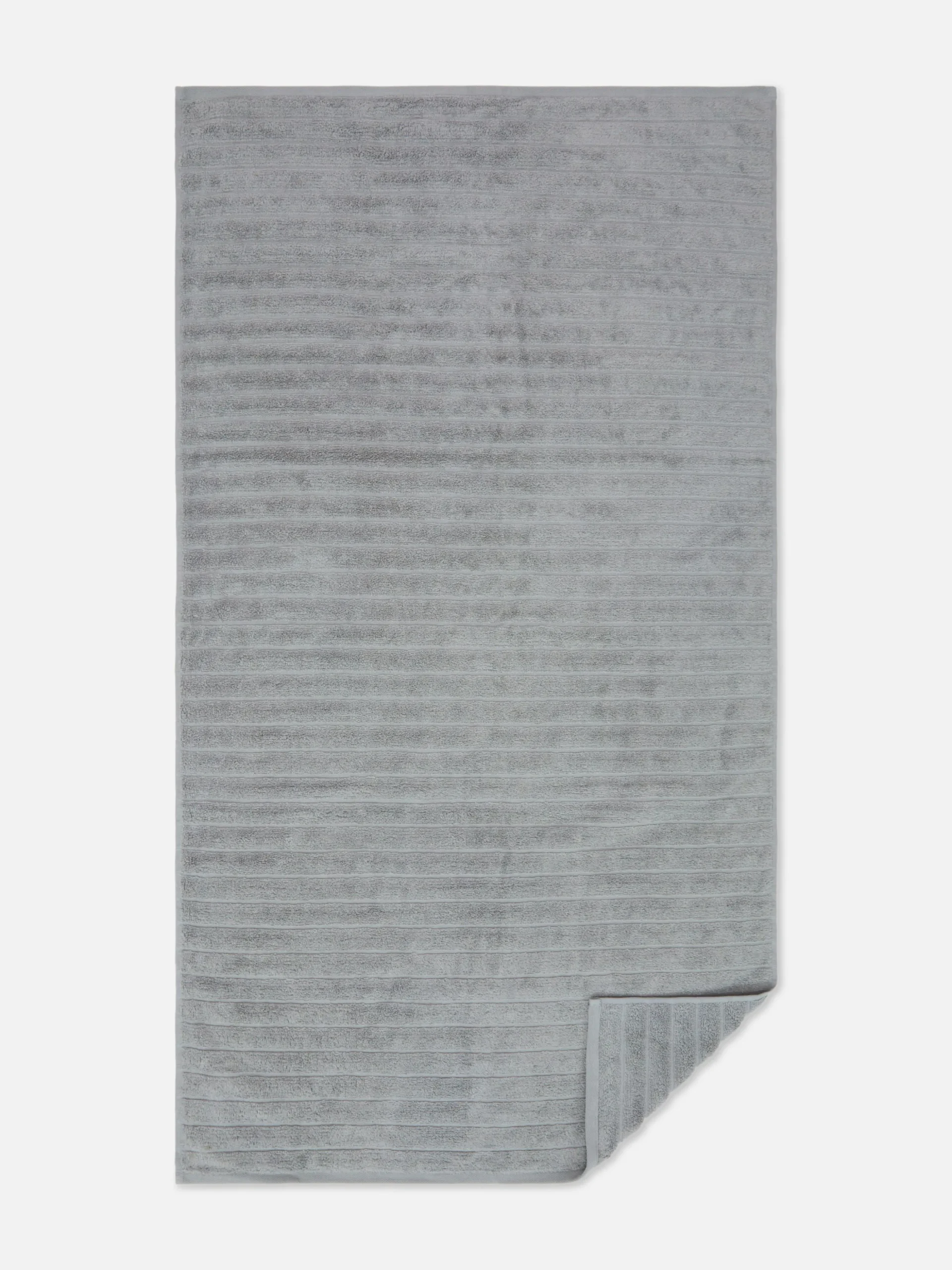 Serviette De Bain Côtelée Texturée