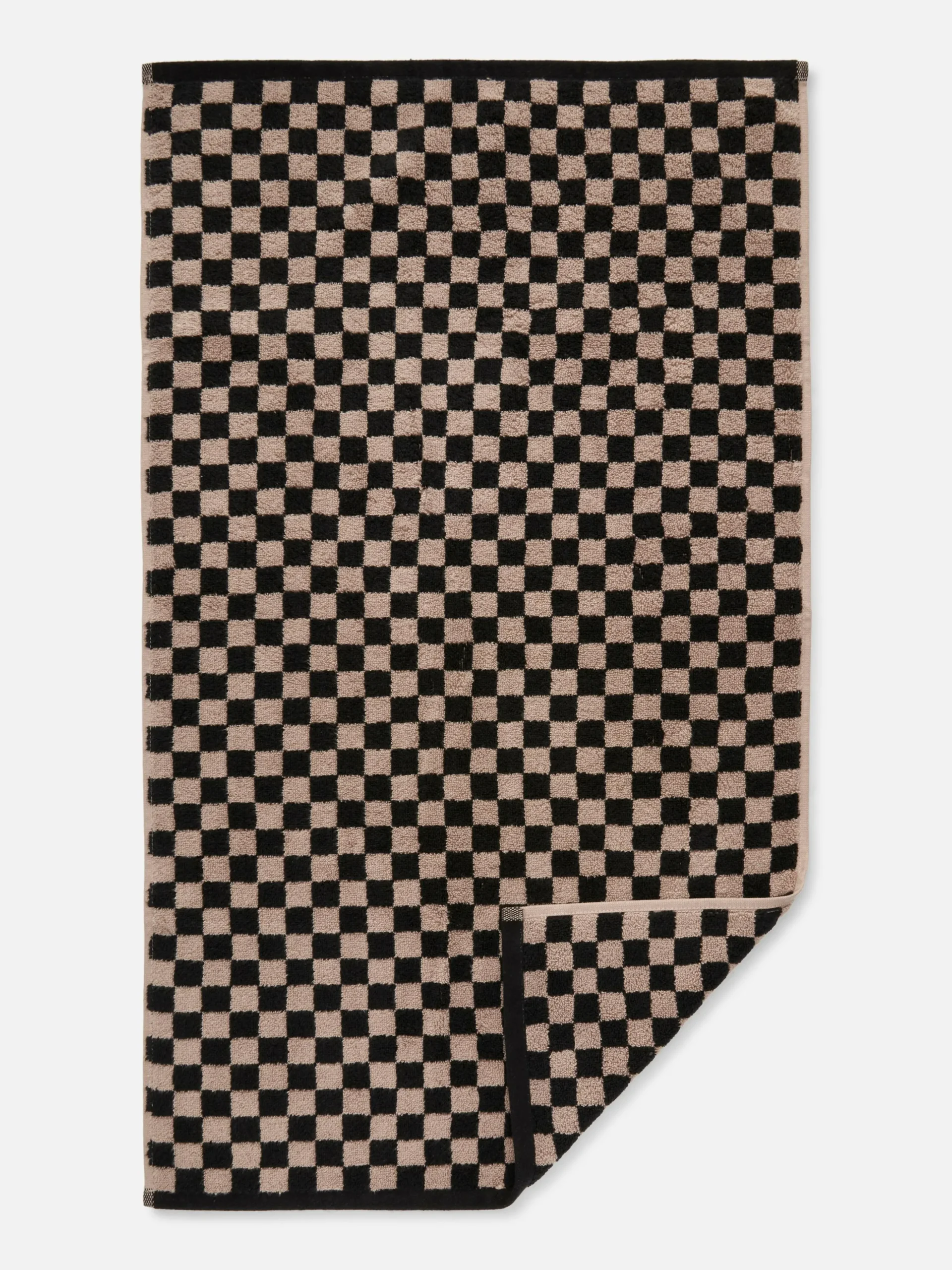 Serviette Essuie-mains à Imprimé Damier
