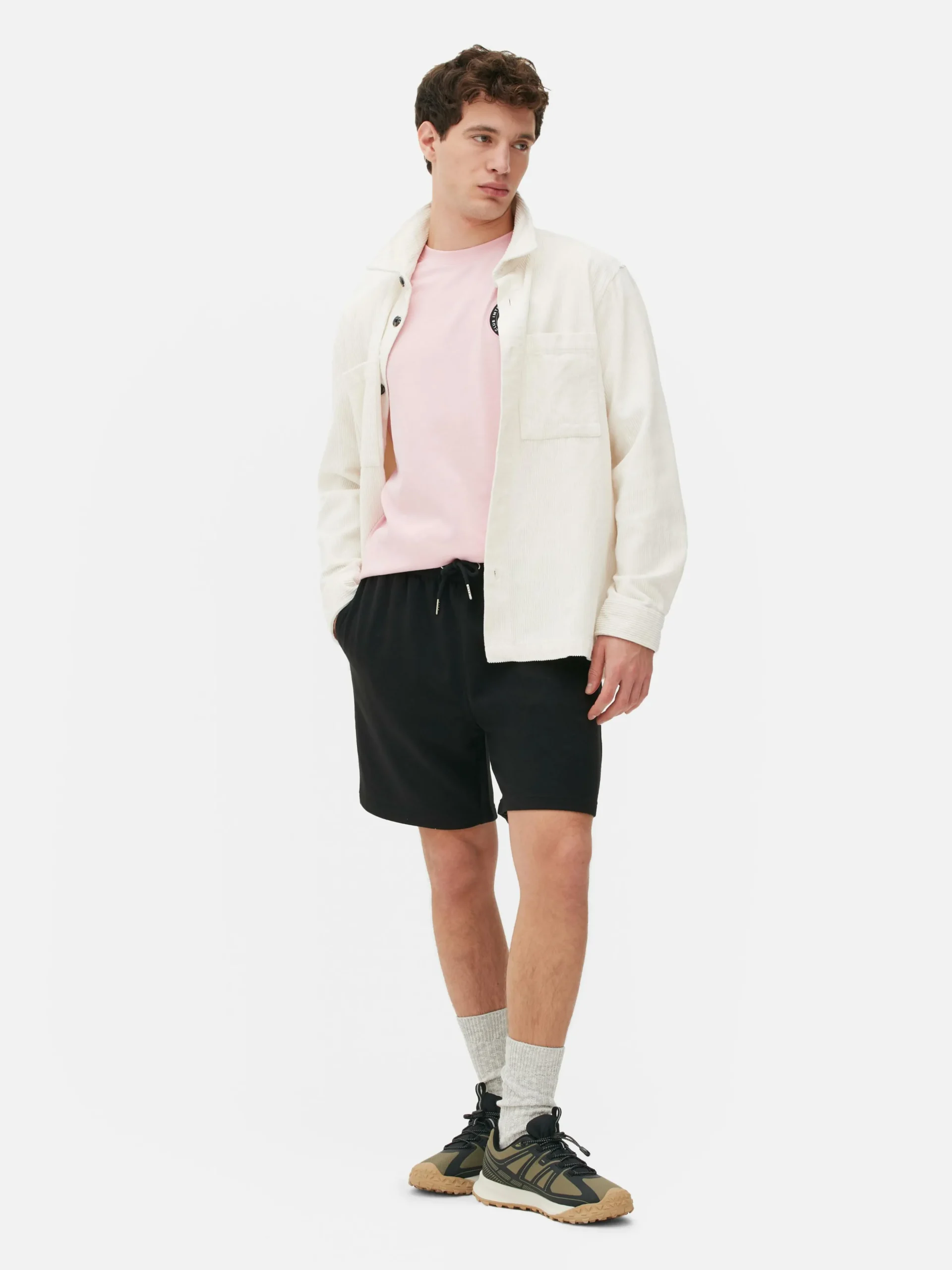 Short En Jersey Avec Cordon De Serrage