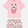 Short Et T-shirt Femme Bob L'éponge Patrick étoile De Mer Pour Toute La Famille