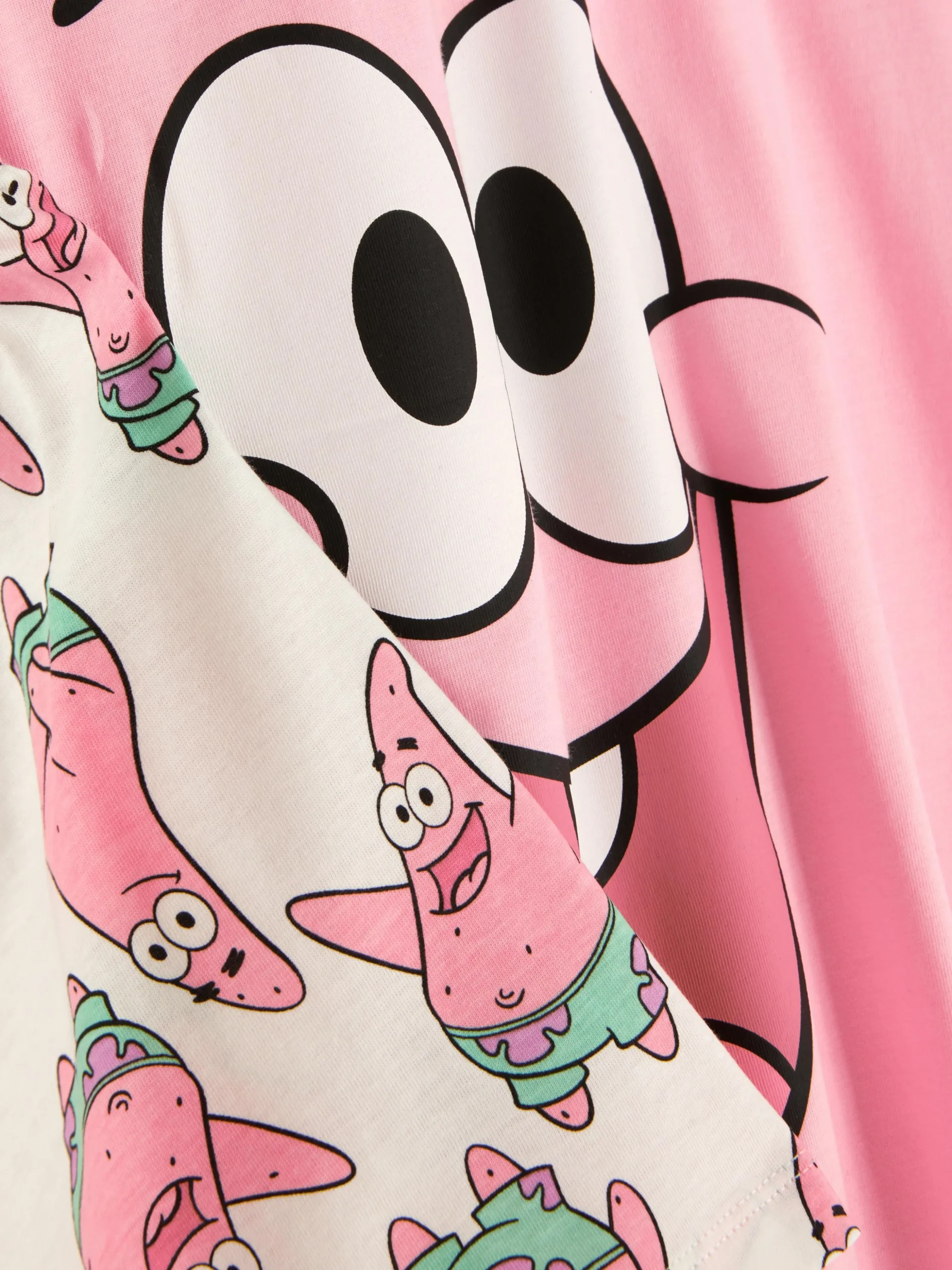 Short Et T-shirt Femme Bob L'éponge Patrick étoile De Mer Pour Toute La Famille