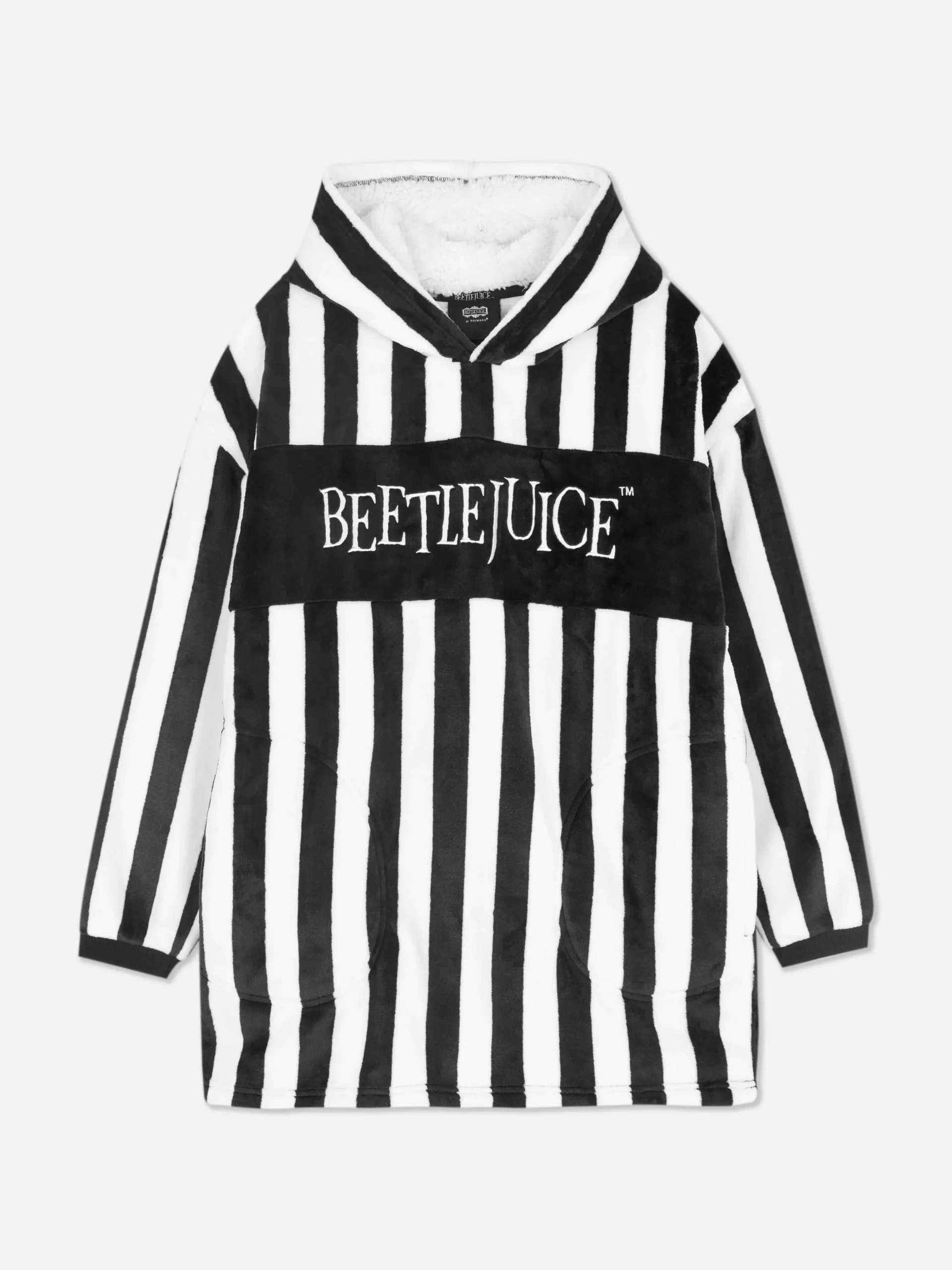 Snuddie à Rayures Beetlejuice Pour Femme