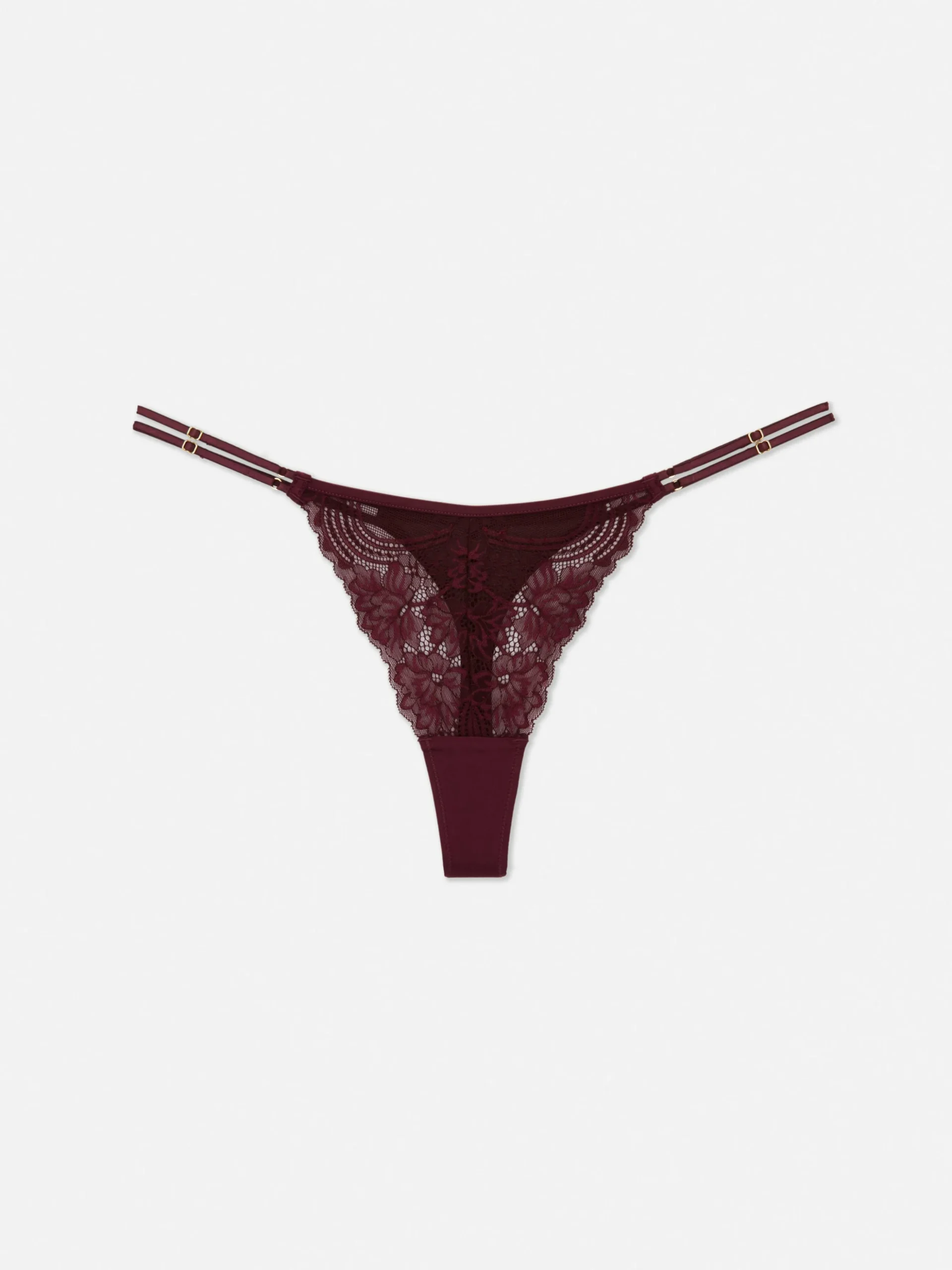 String En Dentelle à Double Lanière