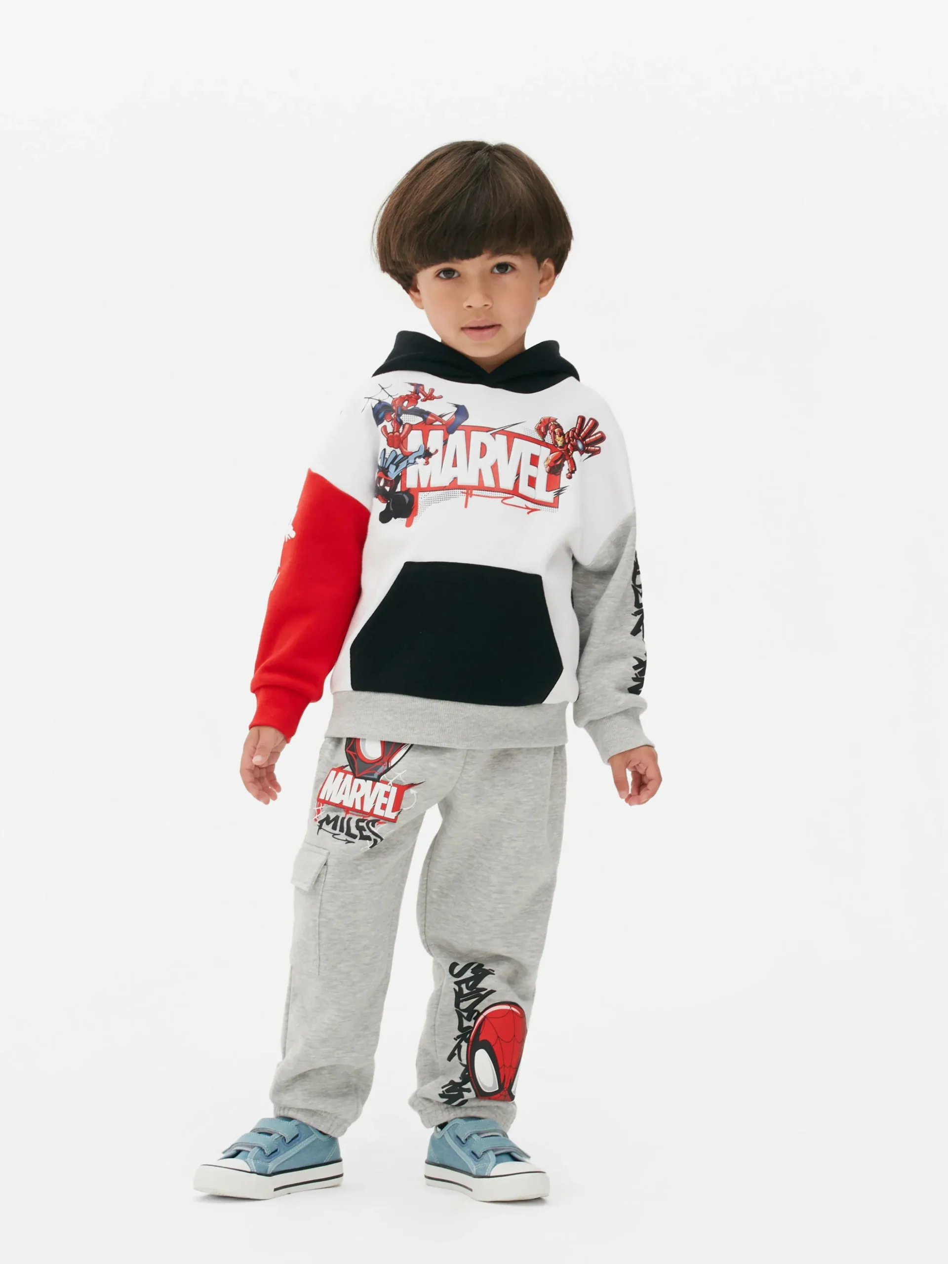 Sweat à Capuche Color Block Marvel Avengers