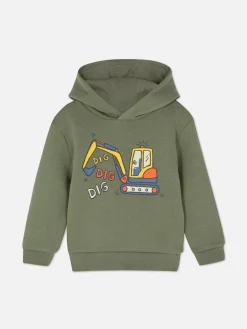 Sweat à Capuche Graphique