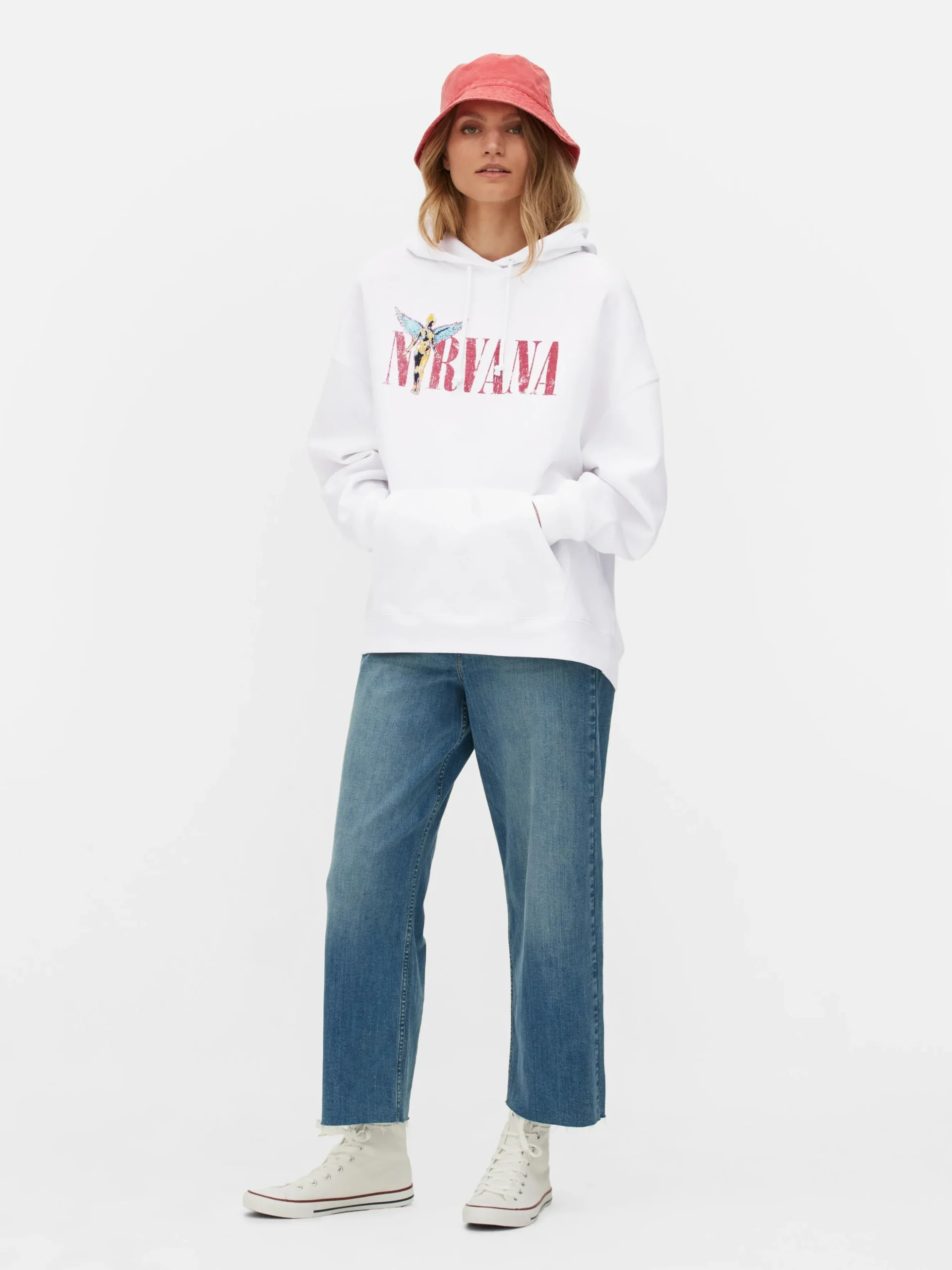 Sweat à Capuche Graphique Nirvana