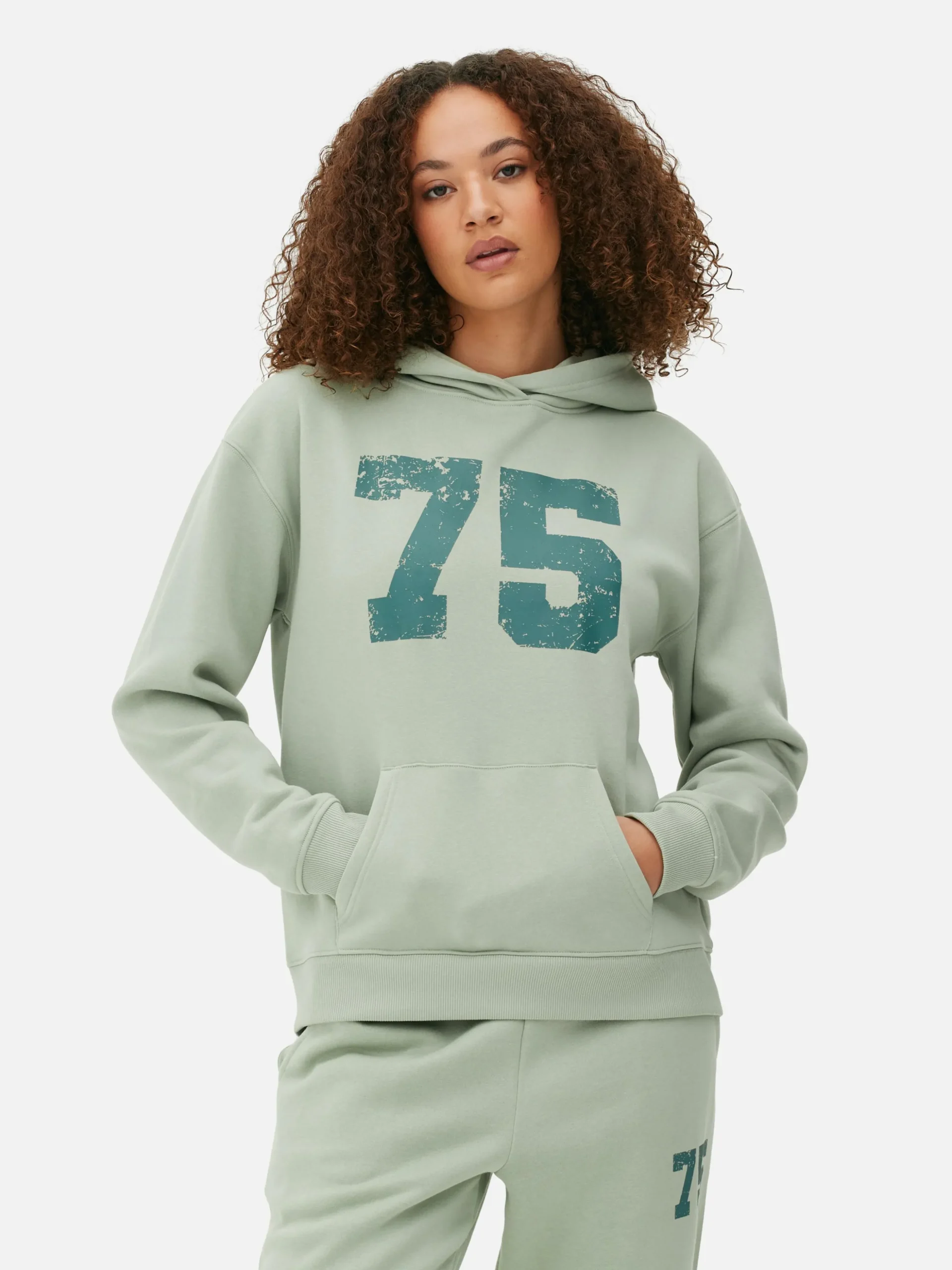Sweat à Capuche Graphique à Coordonner
