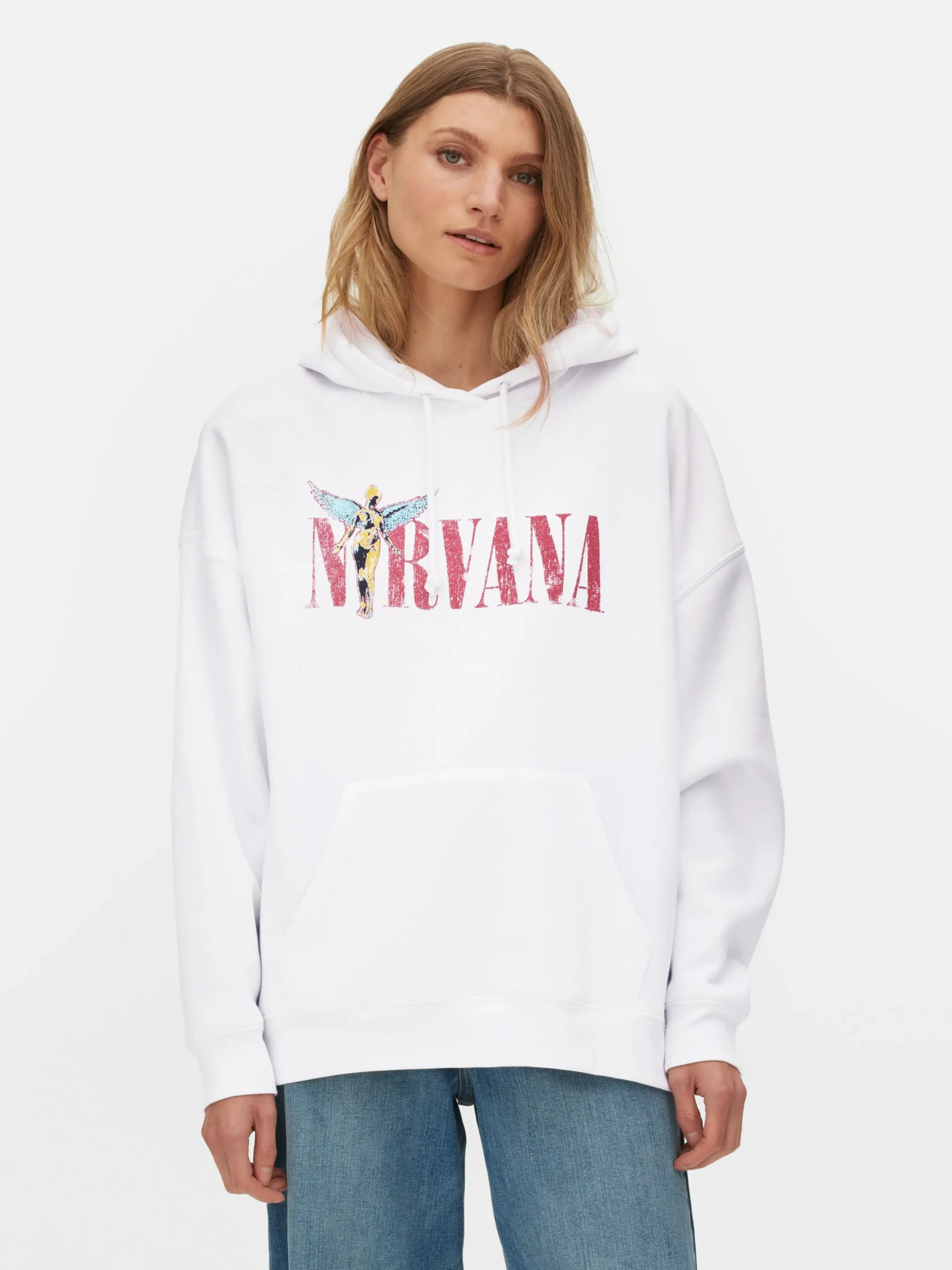 Sweat à Capuche Graphique Nirvana