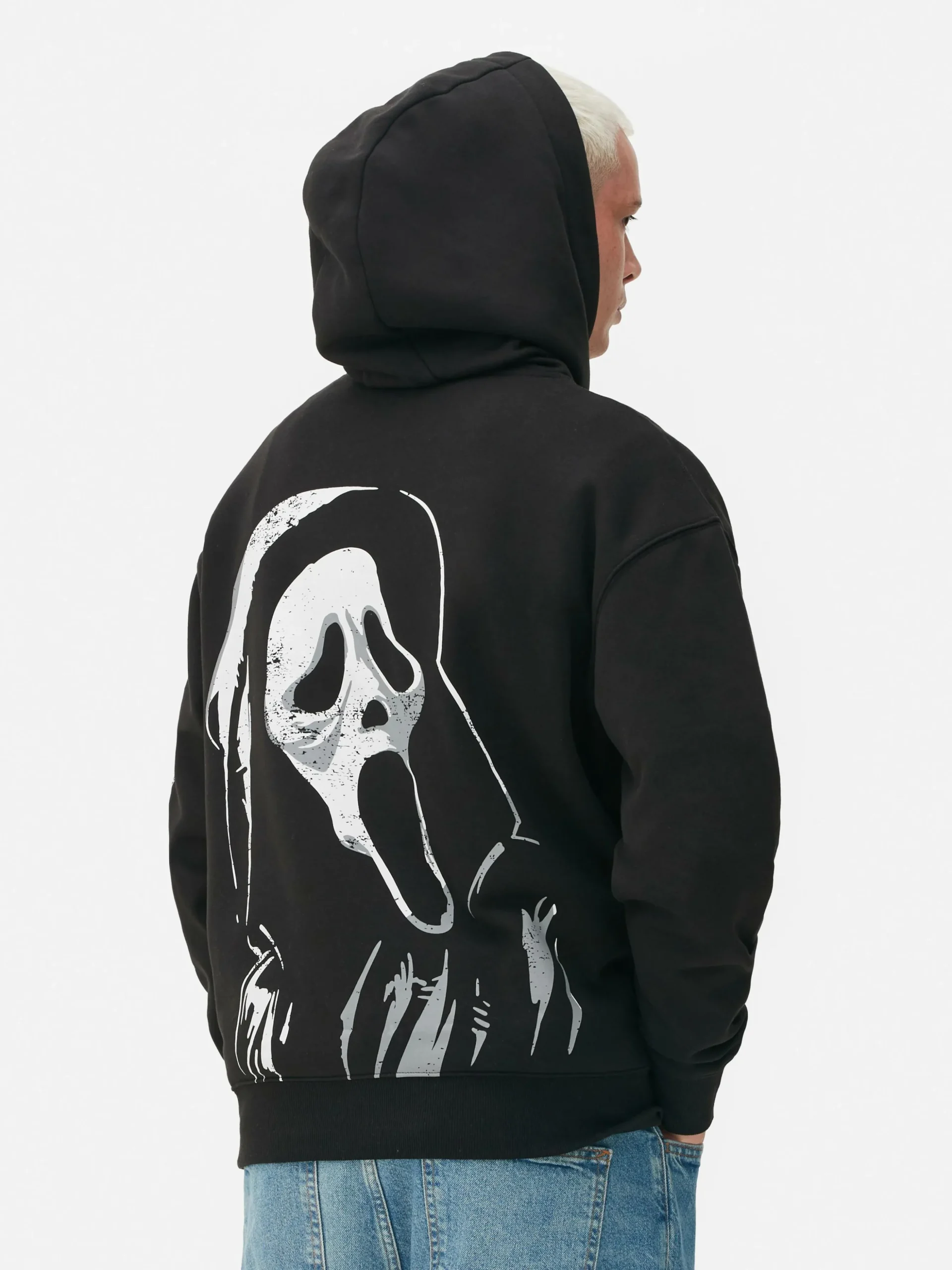 Sweat à Capuche Graphique Scream Ghostface