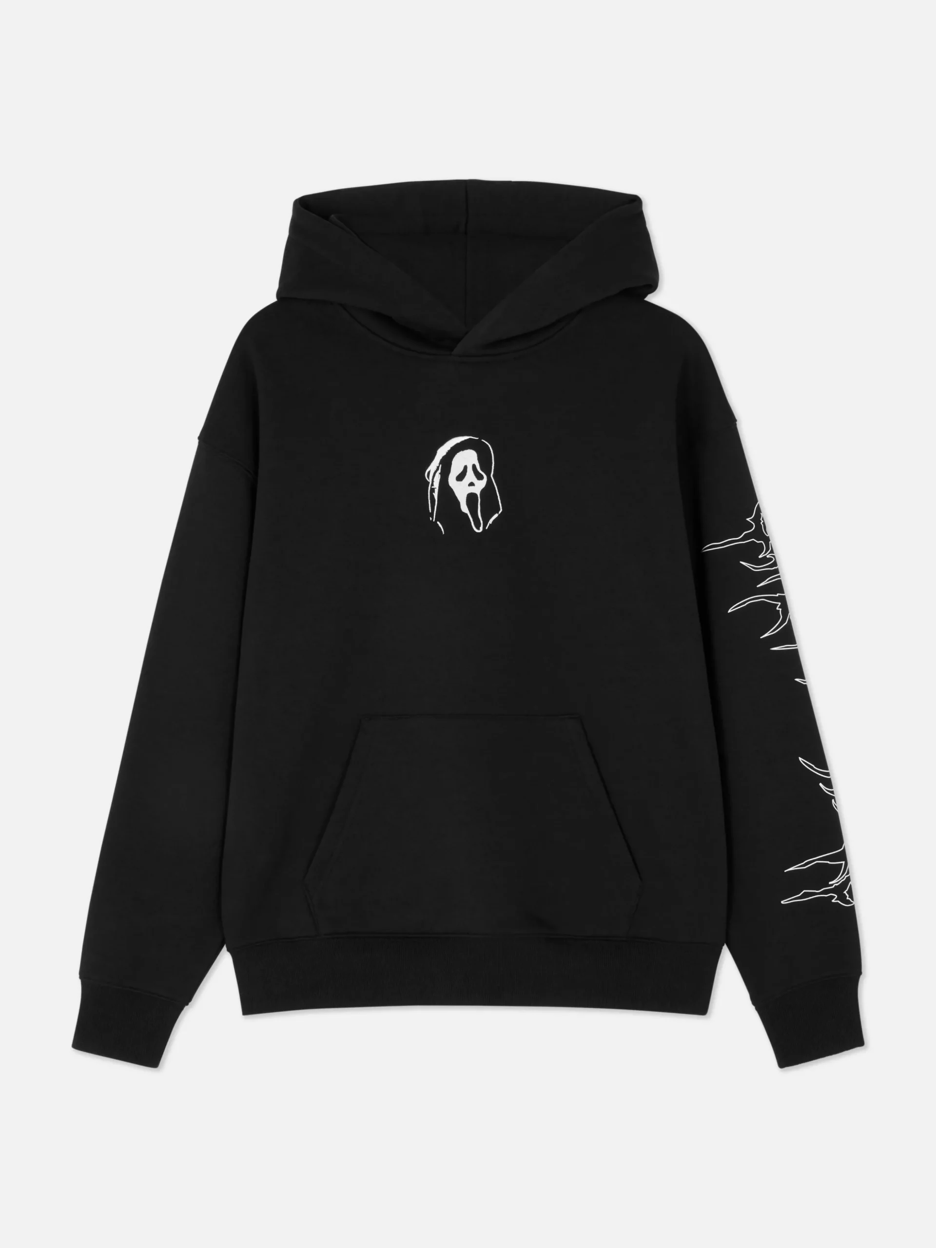 Sweat à Capuche Graphique Scream Ghostface