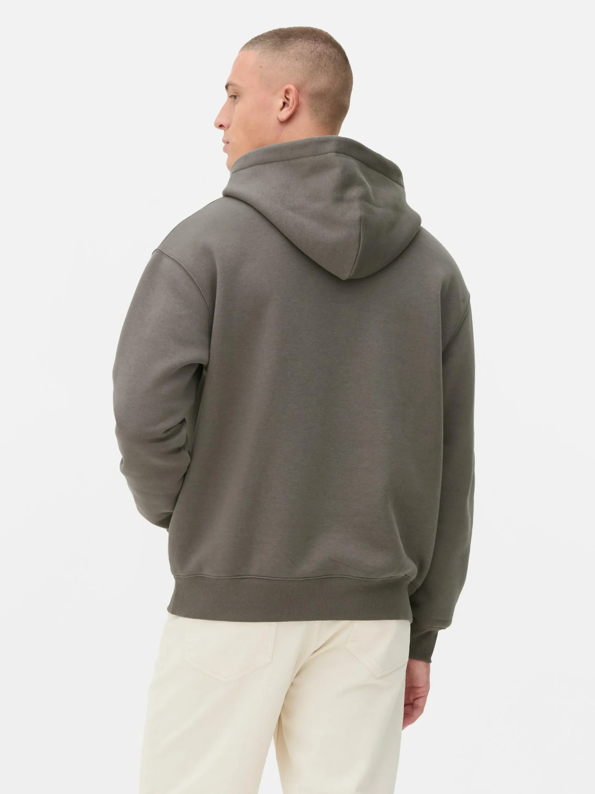 Sweat à Capuche Oversize En Jersey