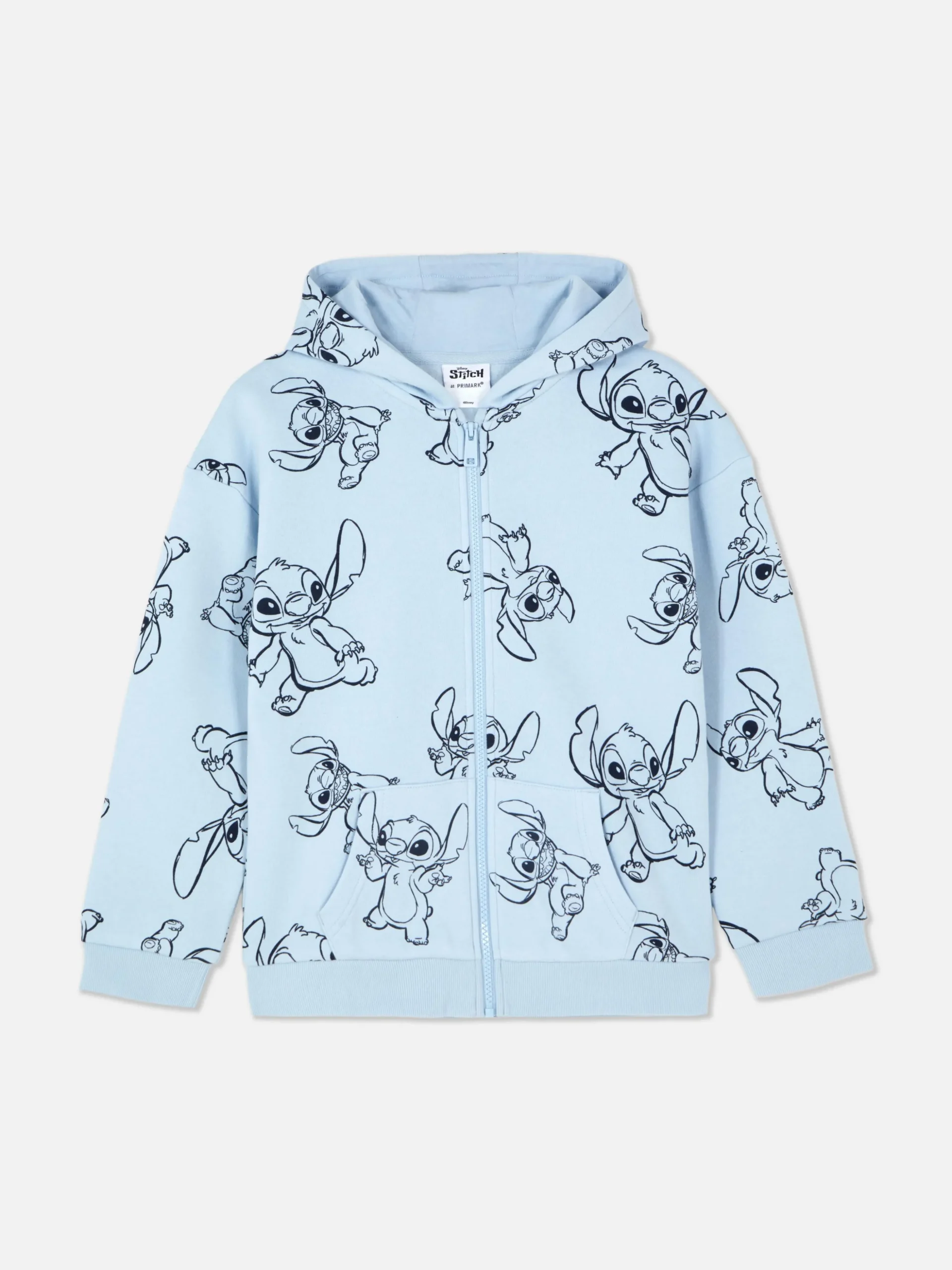 Sweat à Capuche Zippé Disney Lilo & Stitch