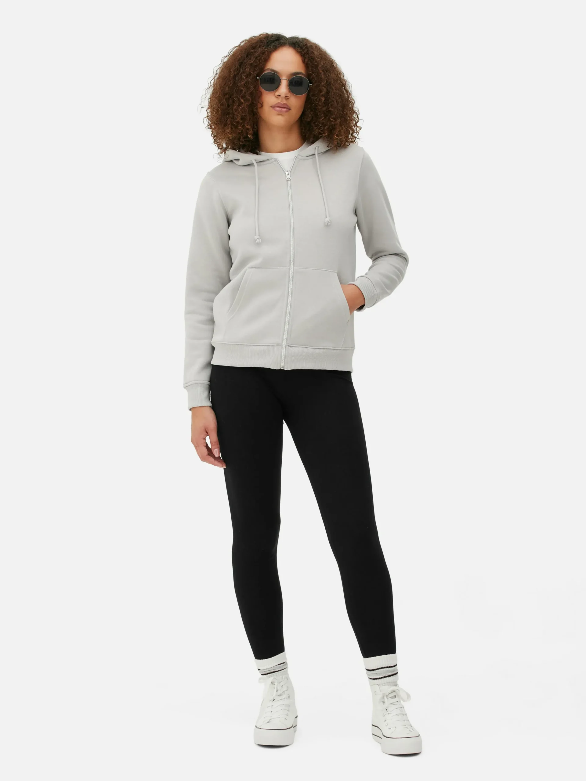Sweat à Capuche Zippé Essential