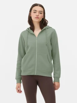 Sweat à Capuche Zippé Essential