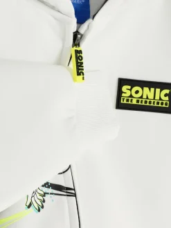 Sweat à Capuche Zippé Sonic Le Hérisson