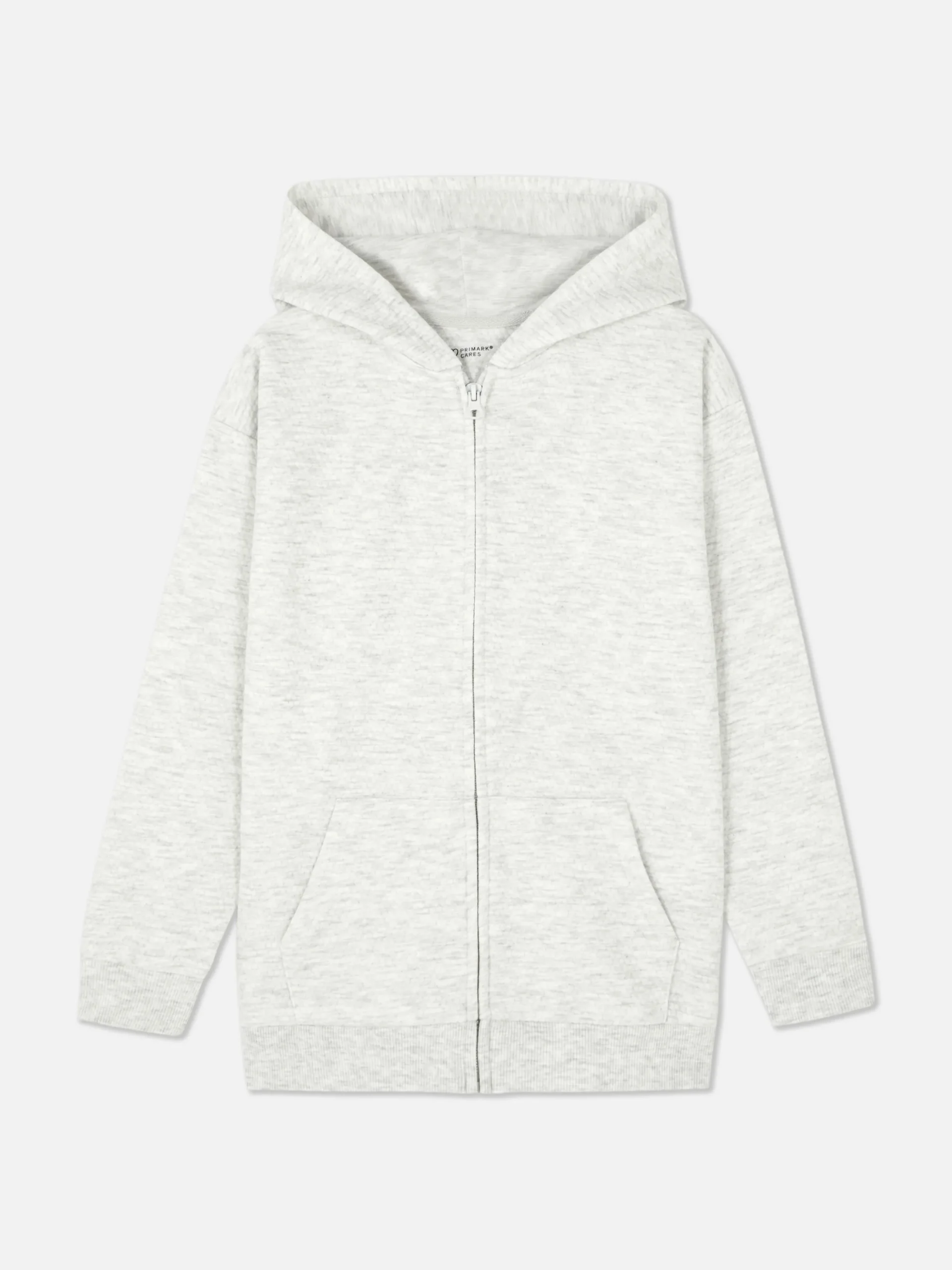 Sweat à Capuche Zippé Texturé Ado