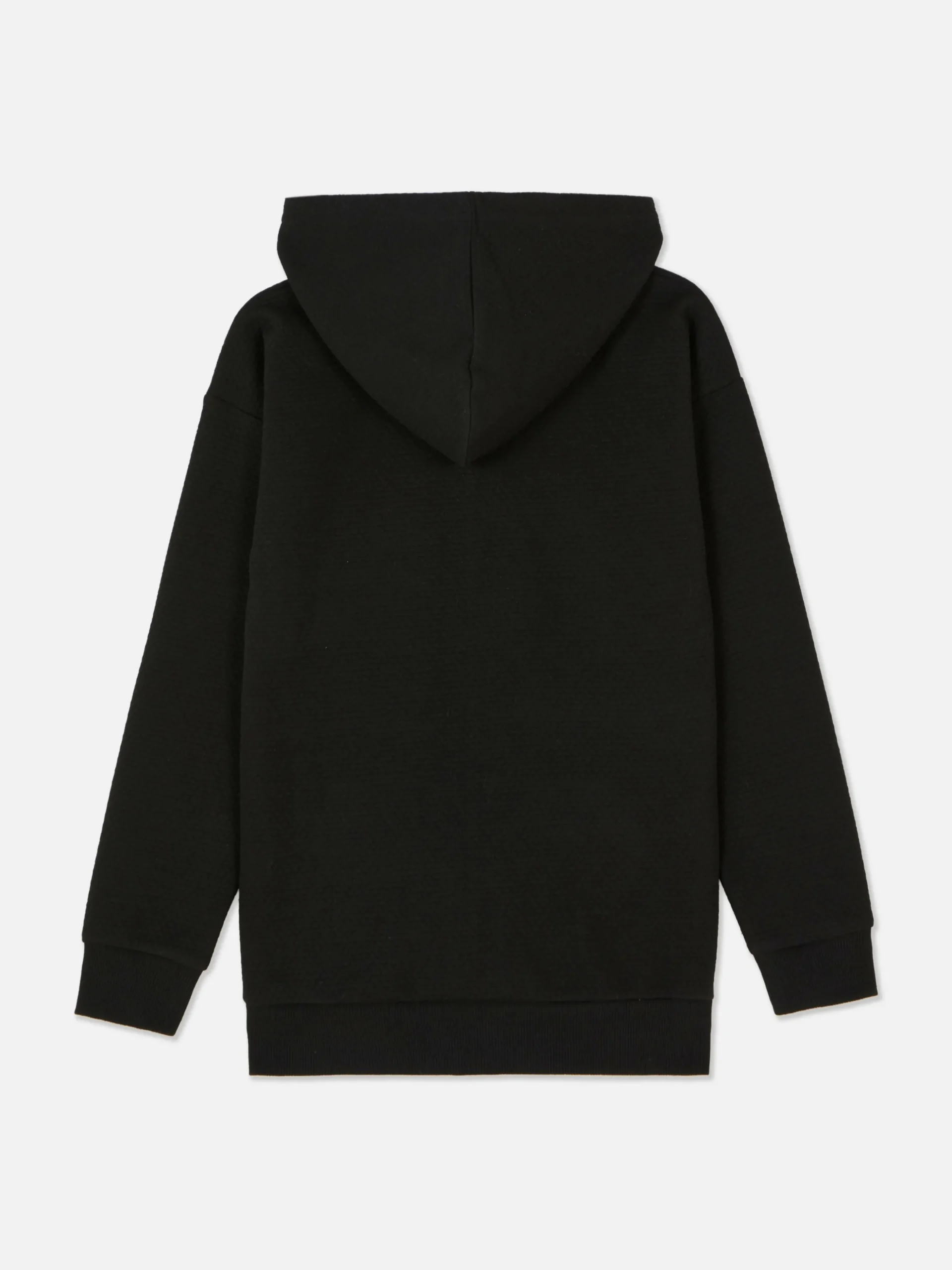 Sweat à Capuche Zippé Texturé Ado