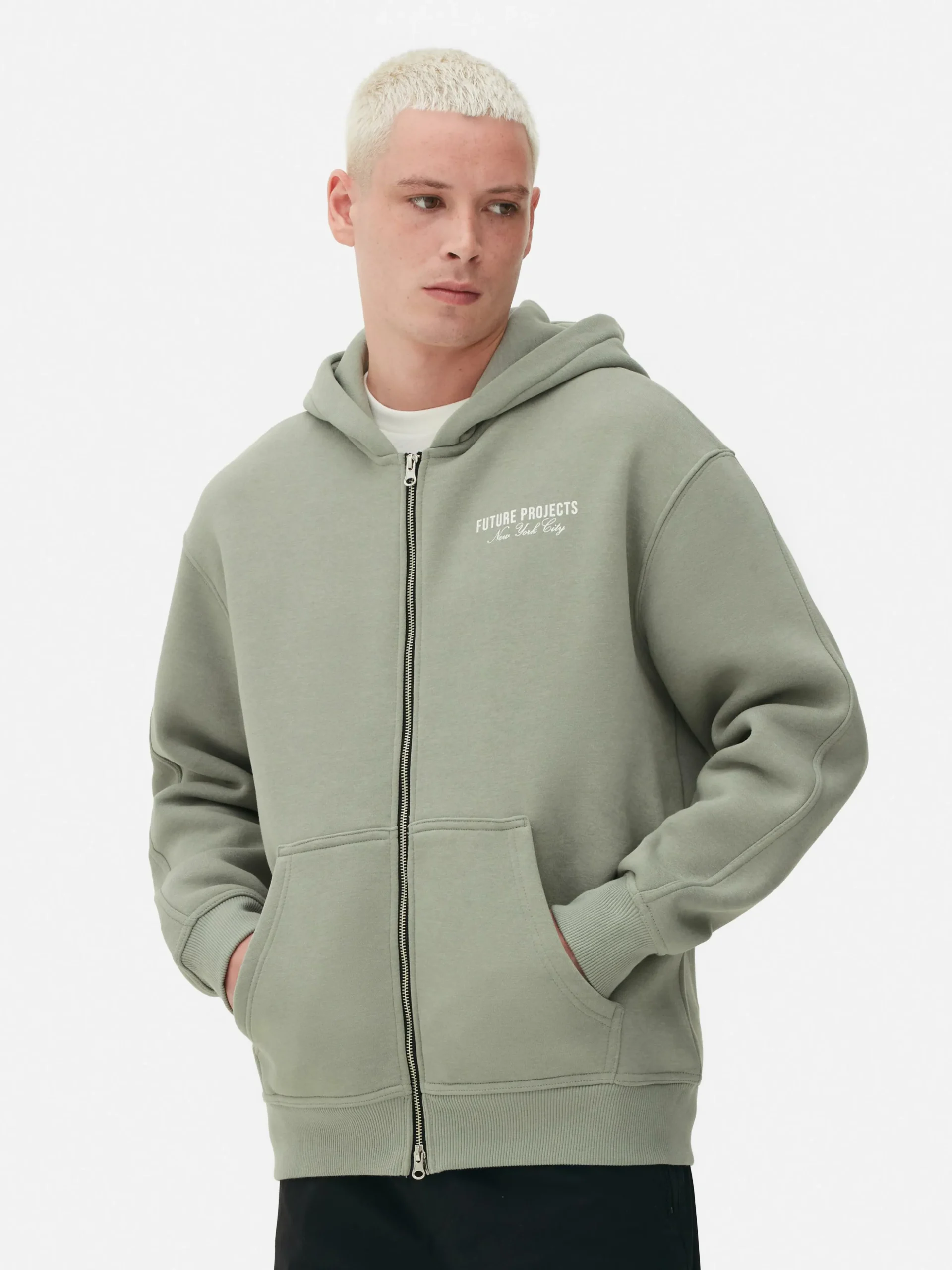 Sweat Zippé à Capuche Future Projects