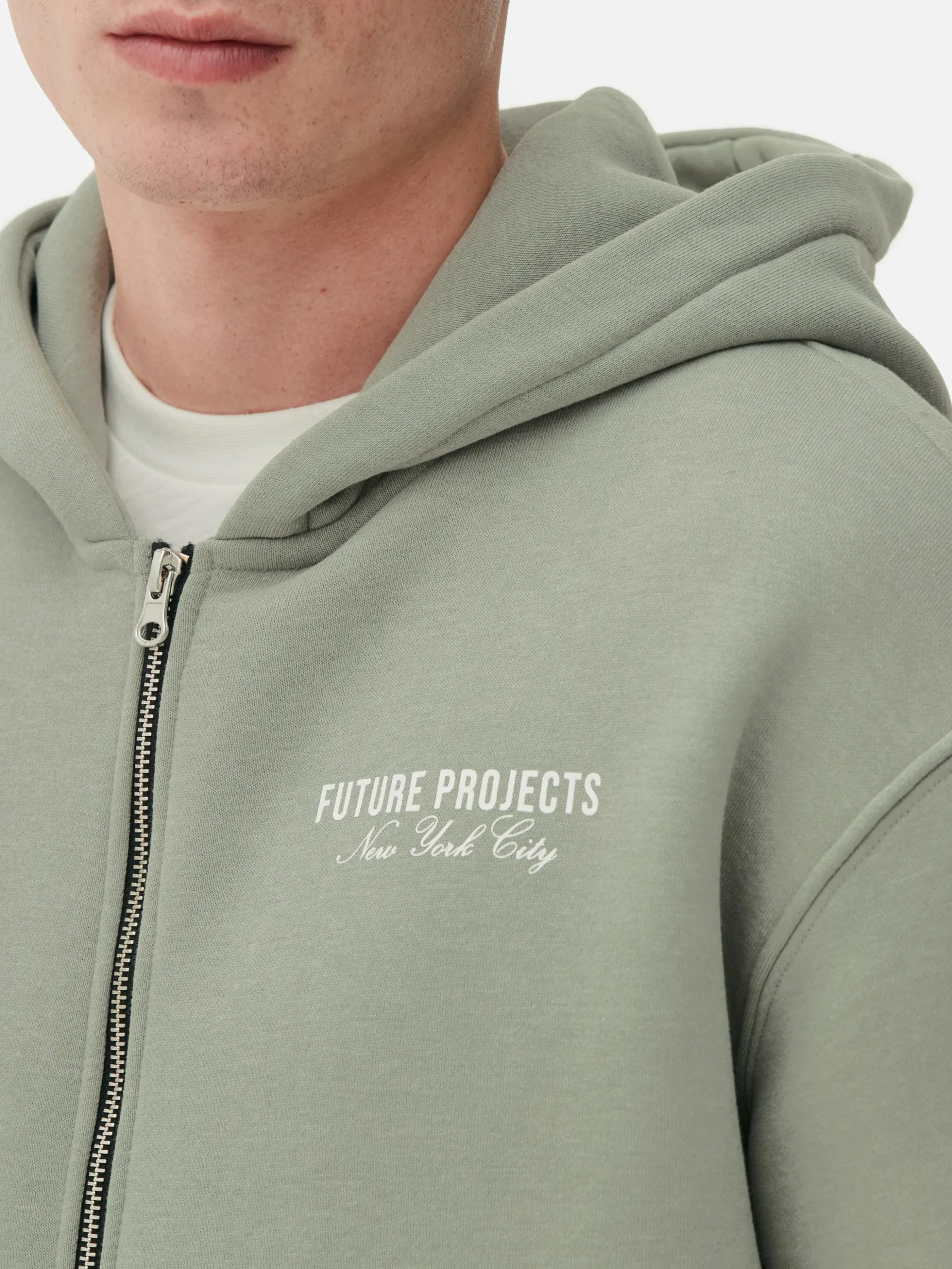 Sweat Zippé à Capuche Future Projects