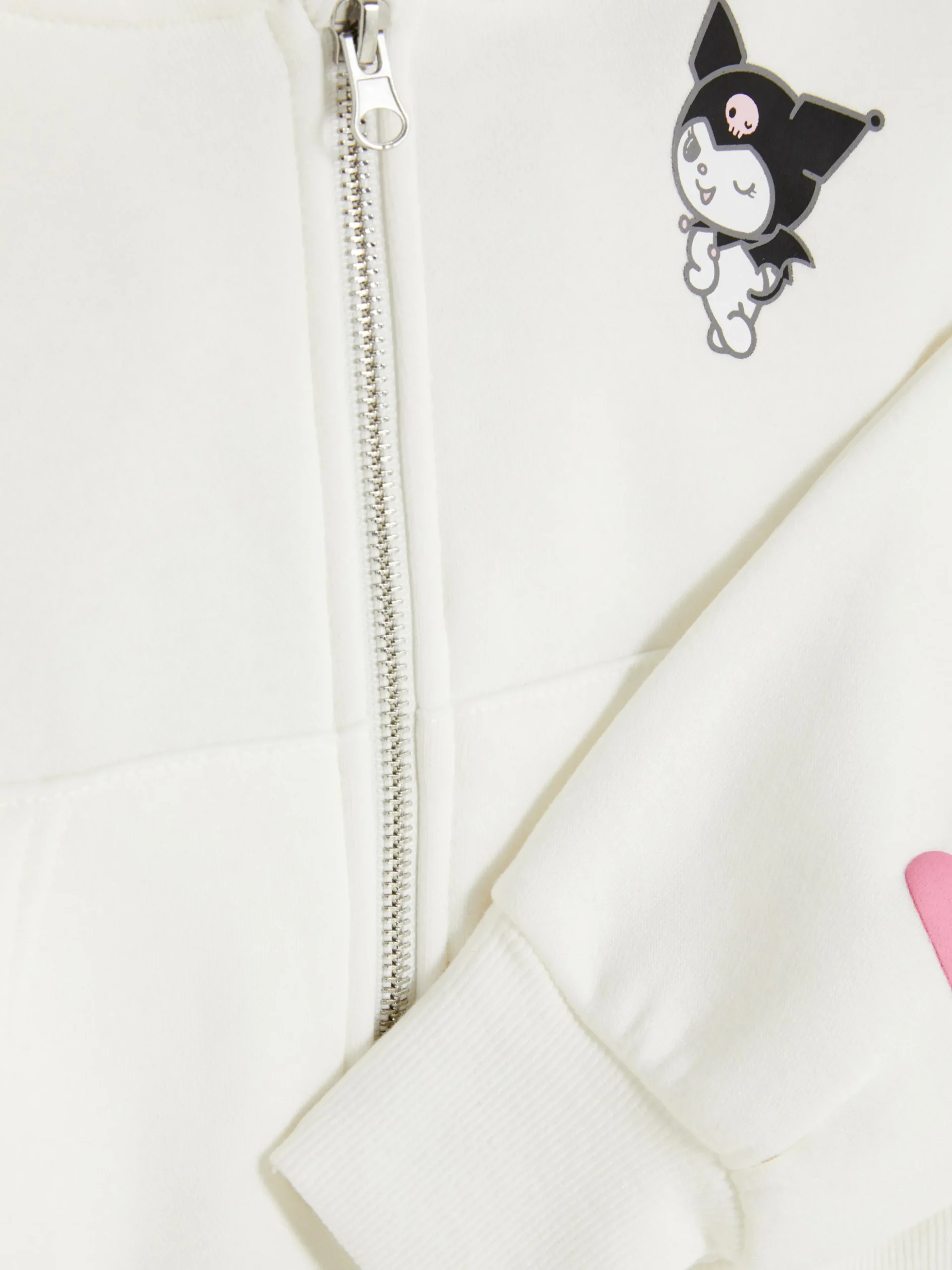 Sweat Zippé à Capuche Hello Kitty Kuromi