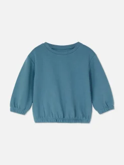 Sweat-shirt à Col Ras-du-cou