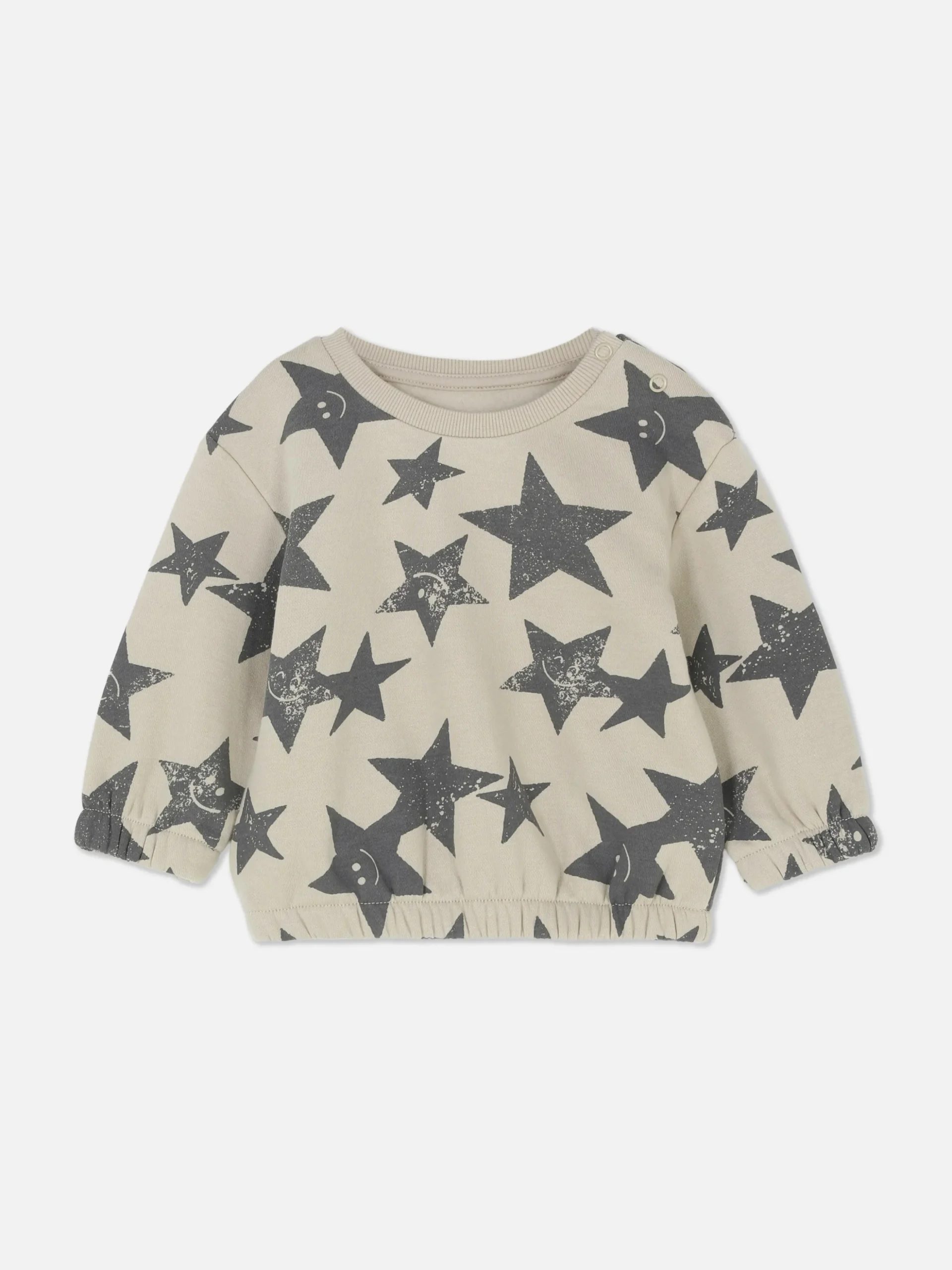 Sweat-shirt à Col Ras-du-cou