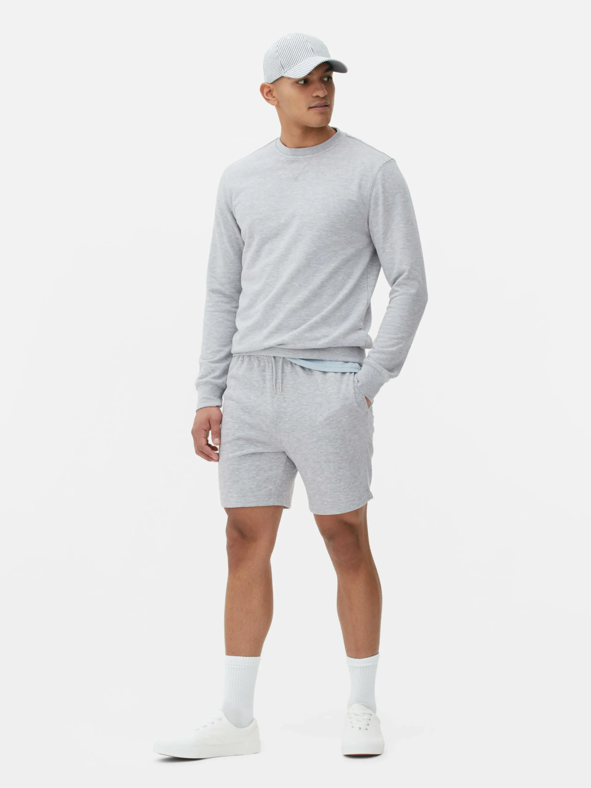 Sweat-shirt à Col Ras-du-cou