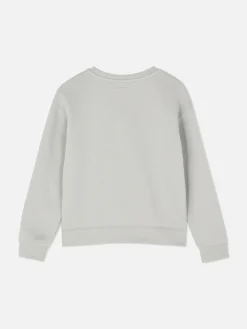 Sweat-shirt à Col Ras-du-cou