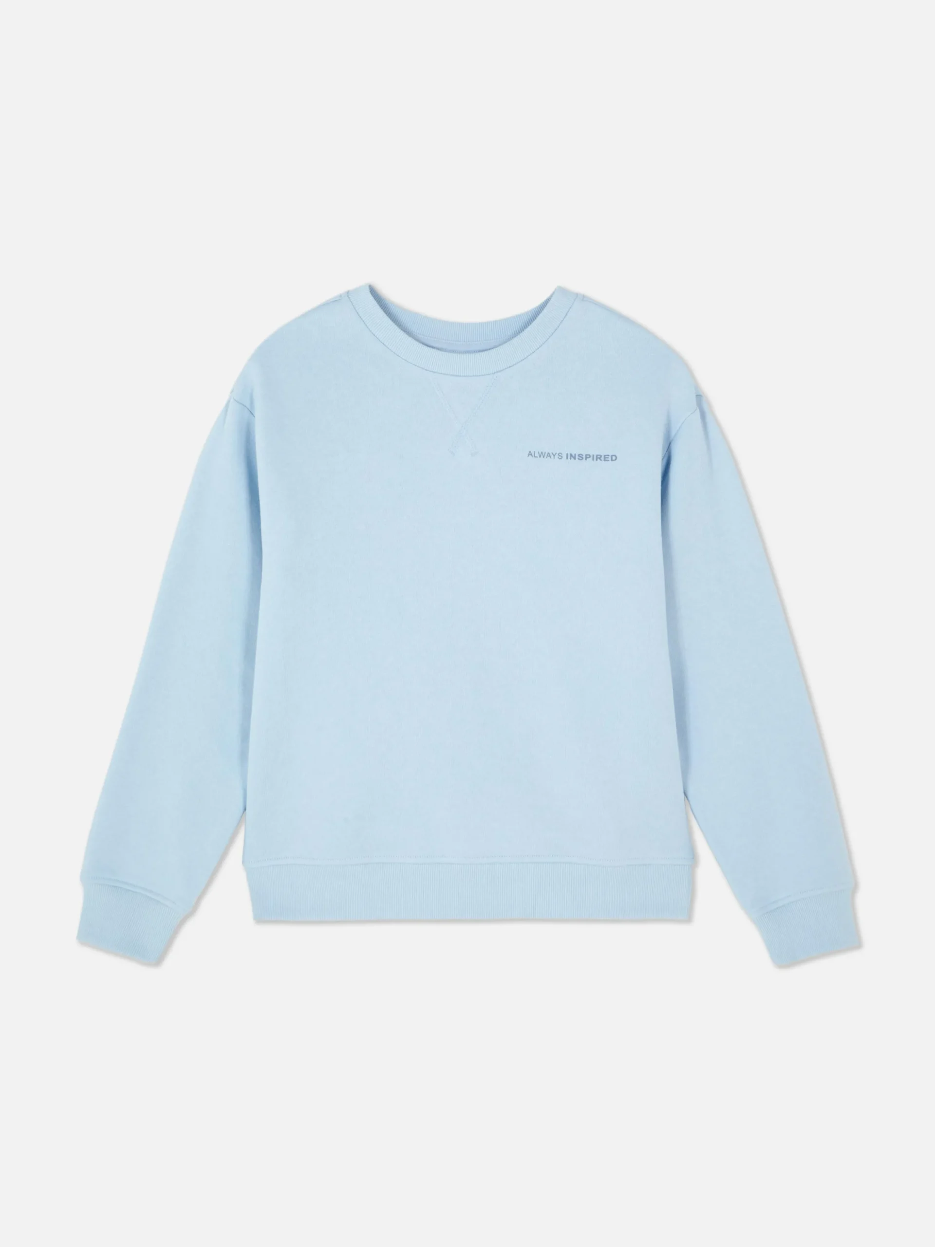 Sweat-shirt à Col Ras-du-cou