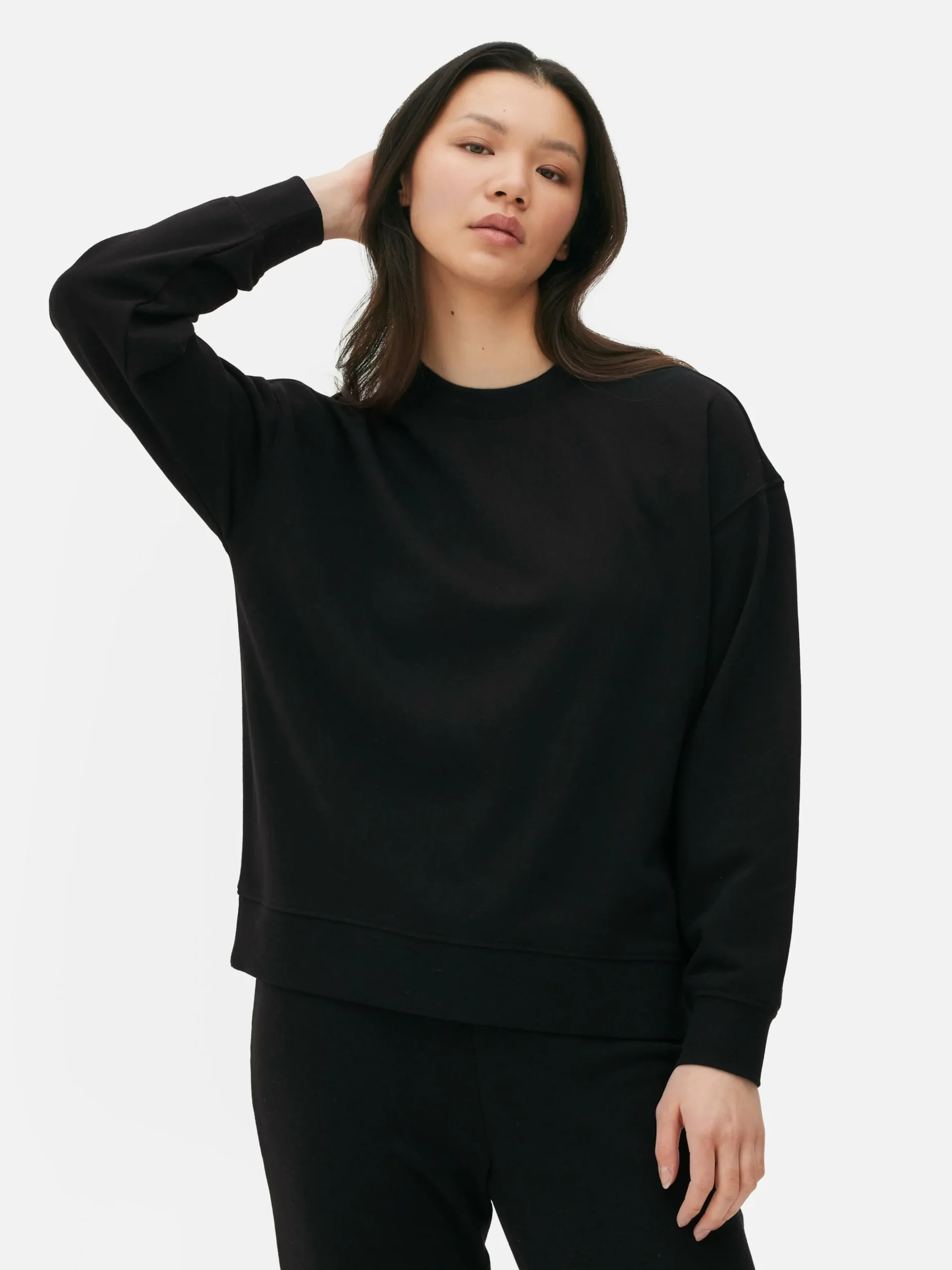 Sweat-shirt à Col Rond