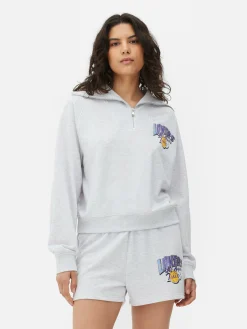 Sweat-shirt à Col Zippé NBA Los Angeles Lakers à Coordonner