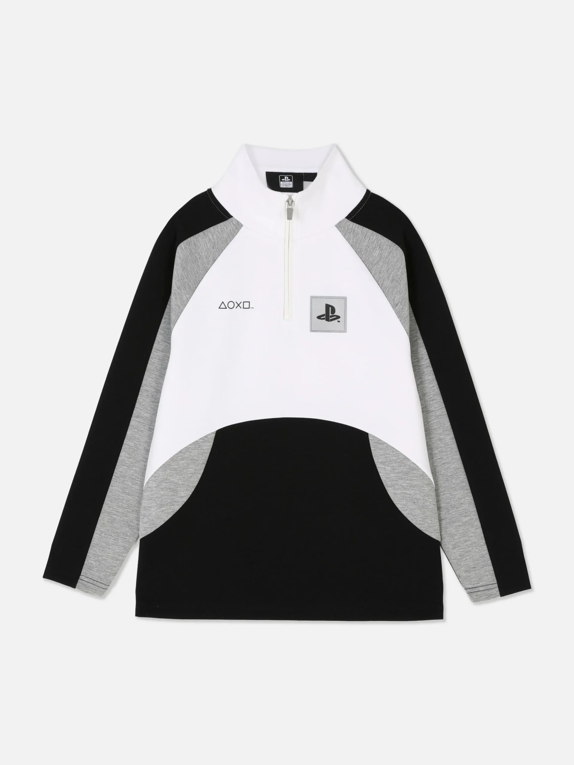 Sweat-shirt à Col Zippé PlayStation