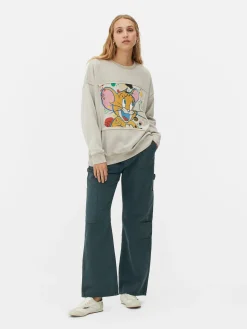 Sweat-shirt à Coordonner Tom Et Jerry