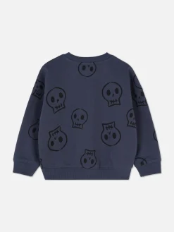 Sweat-shirt à Manches Longues Halloween