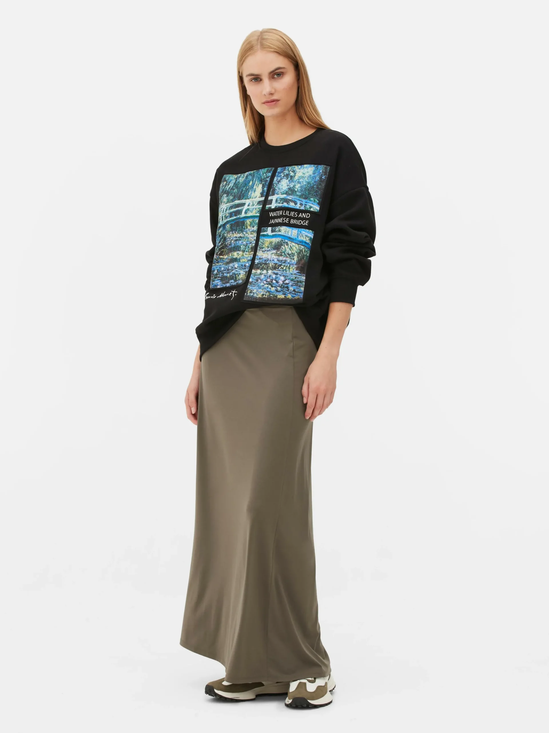 Sweat-shirt Claude Monet Le Bassin Aux Nymphéas