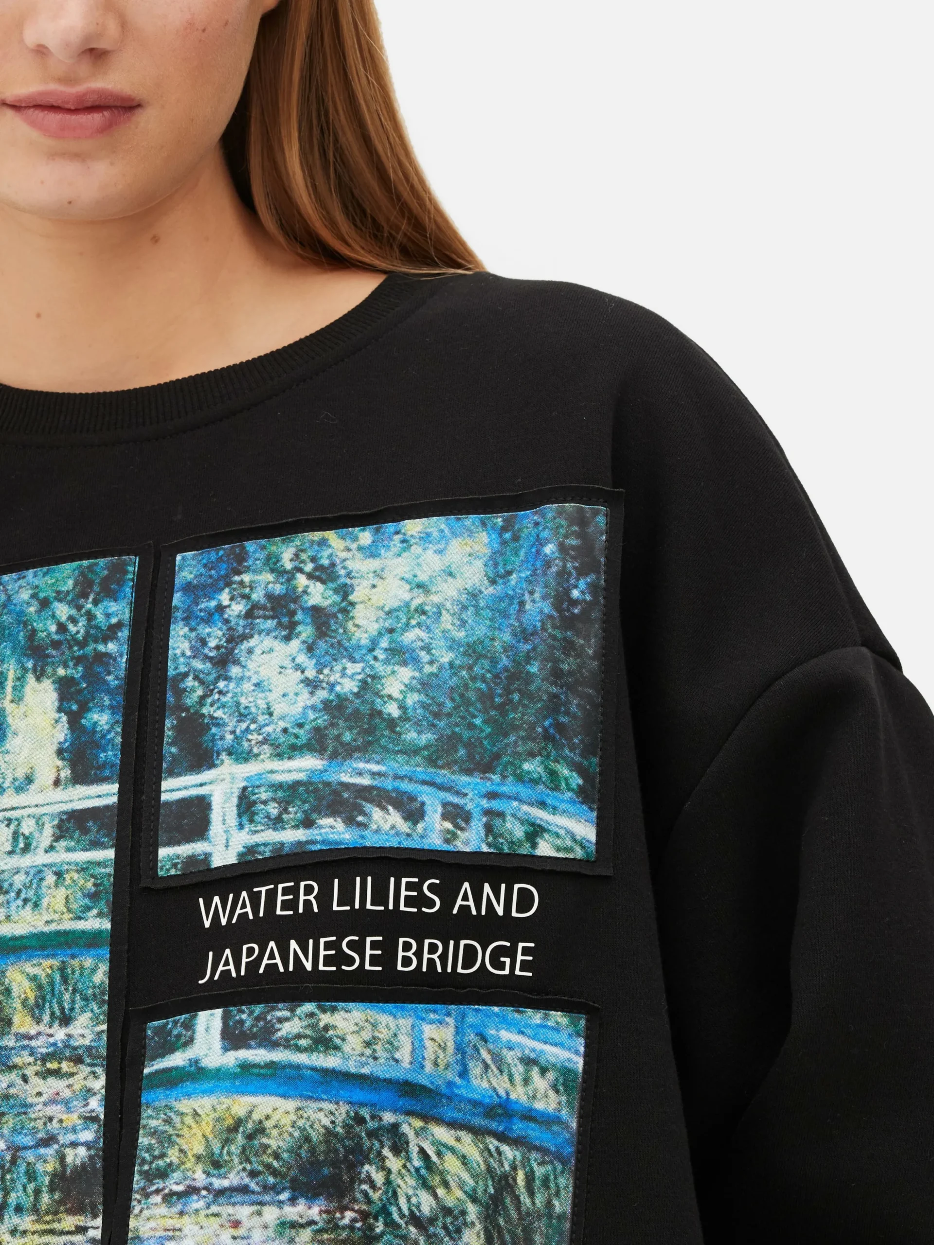 Sweat-shirt Claude Monet Le Bassin Aux Nymphéas