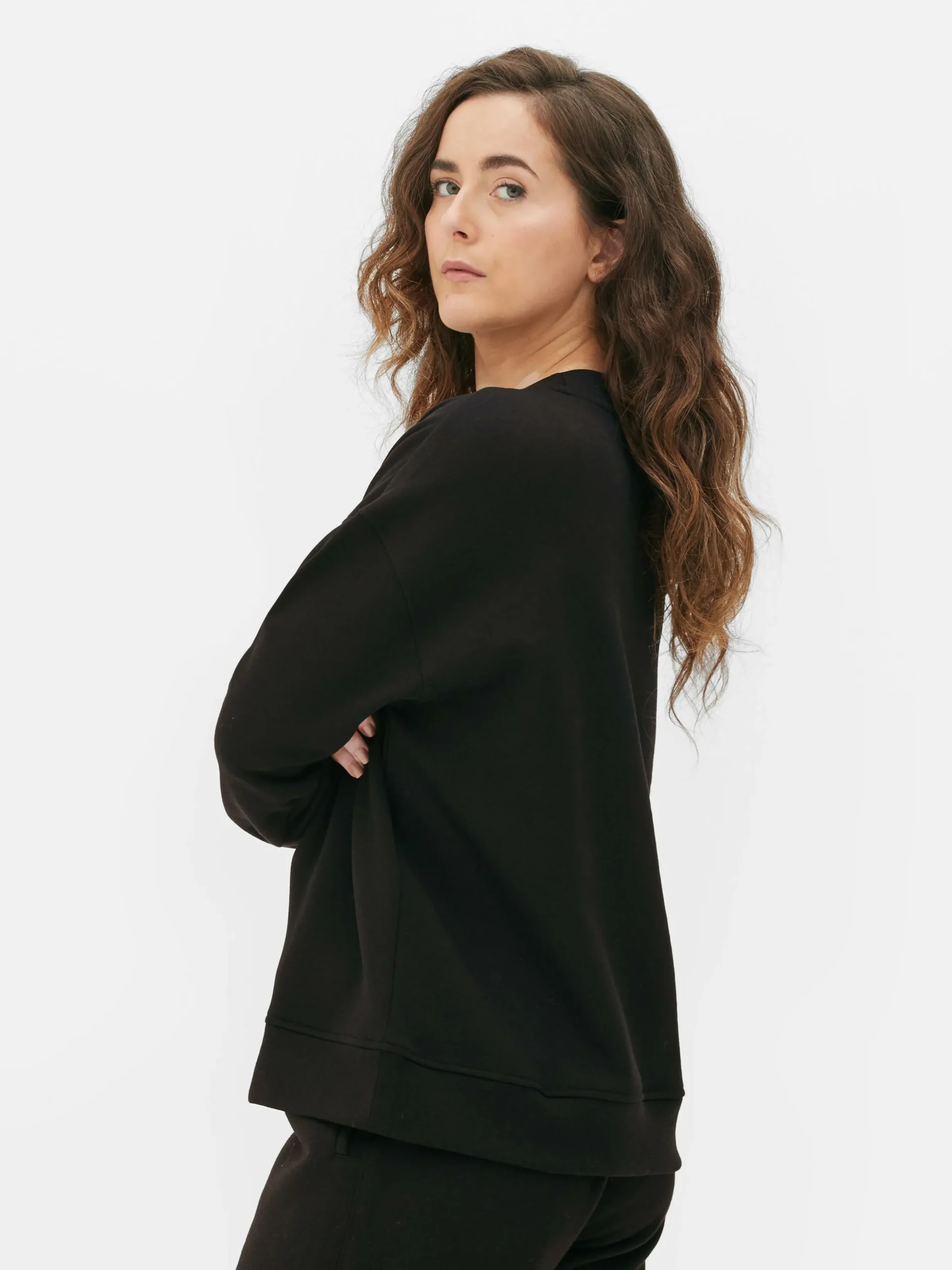 Sweat-shirt Coupe Décontractée