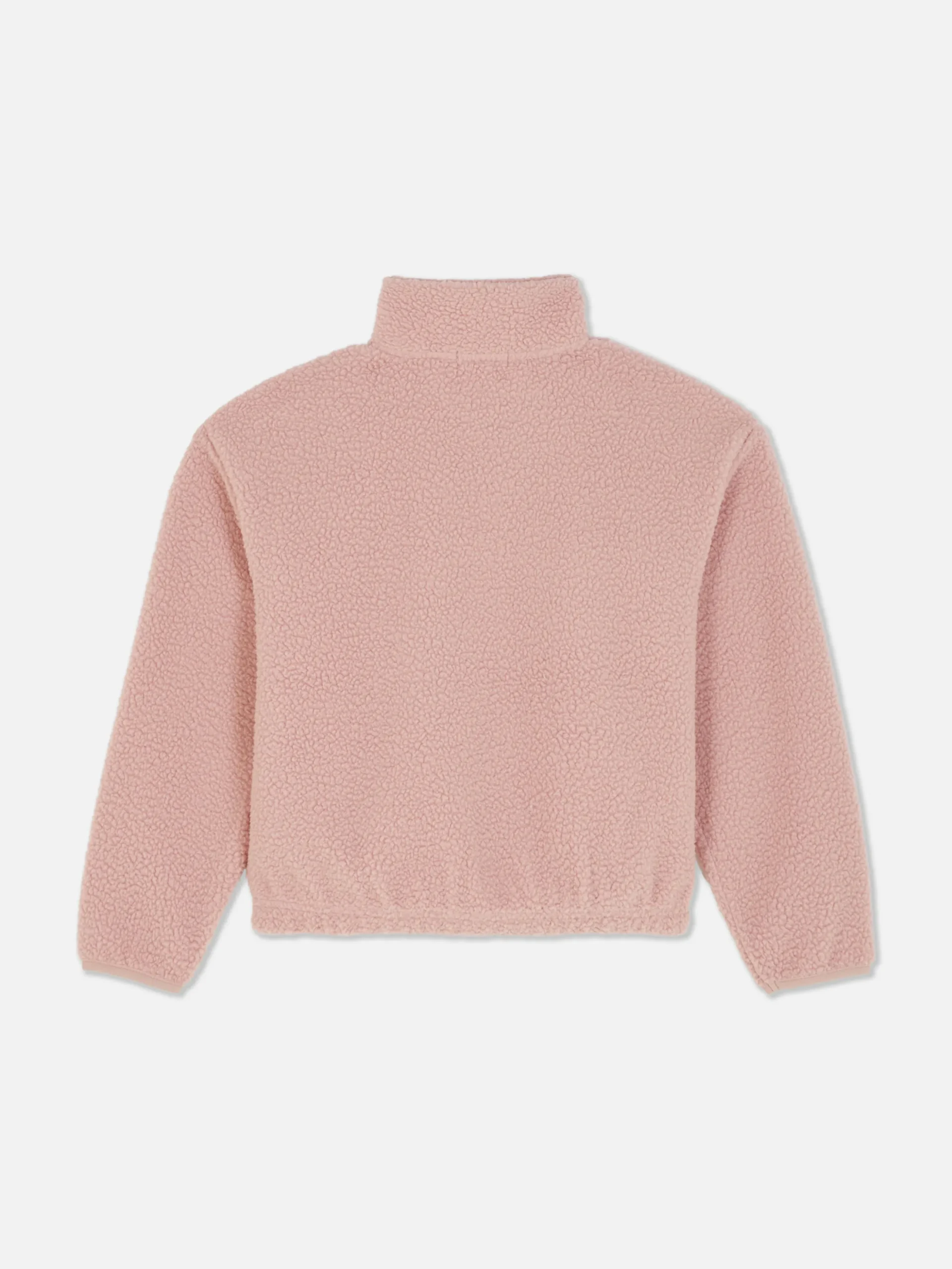 Sweat-shirt Demi-zippé En Molleton
