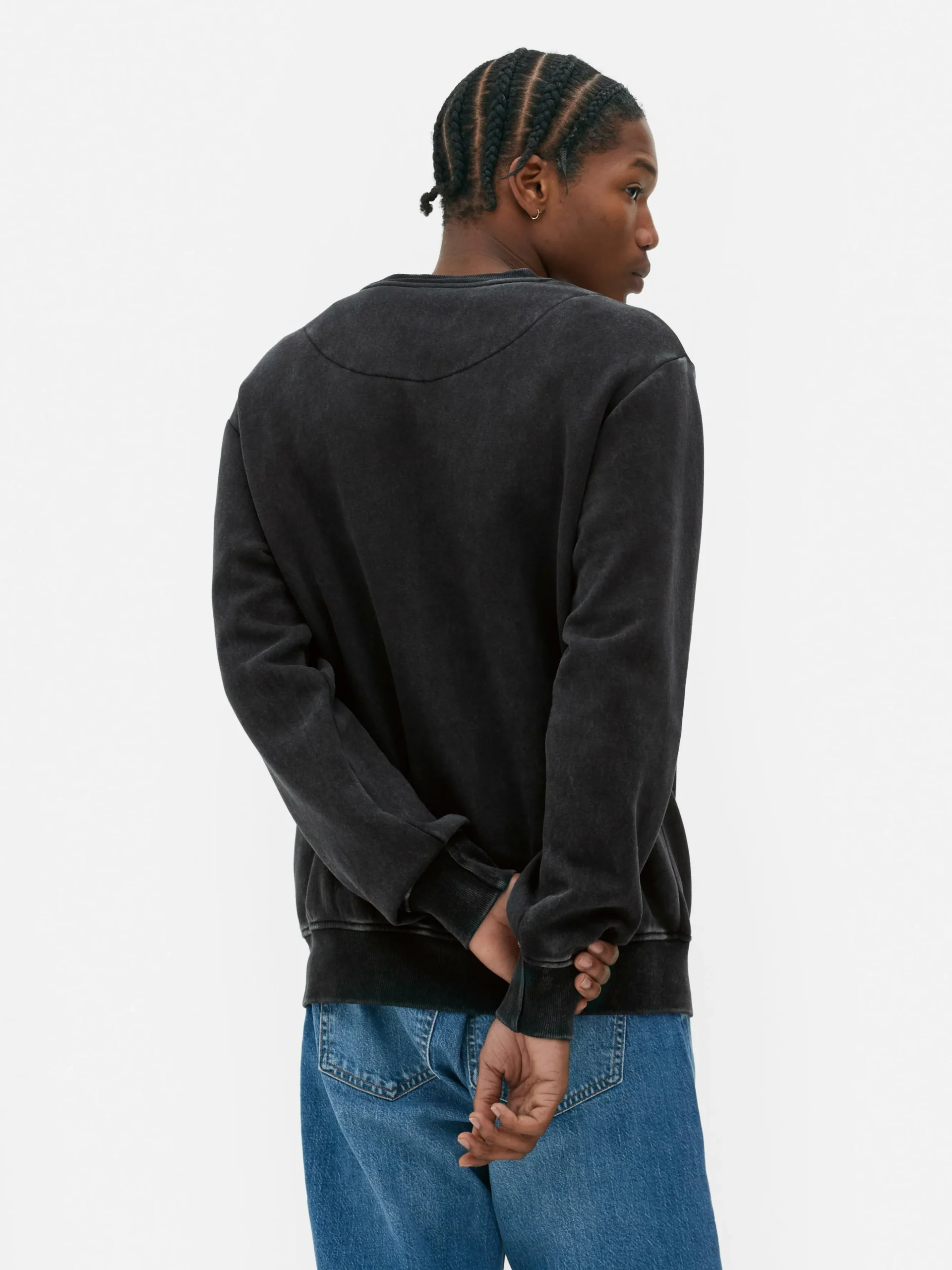 Sweat-shirt Délavé Nirvana