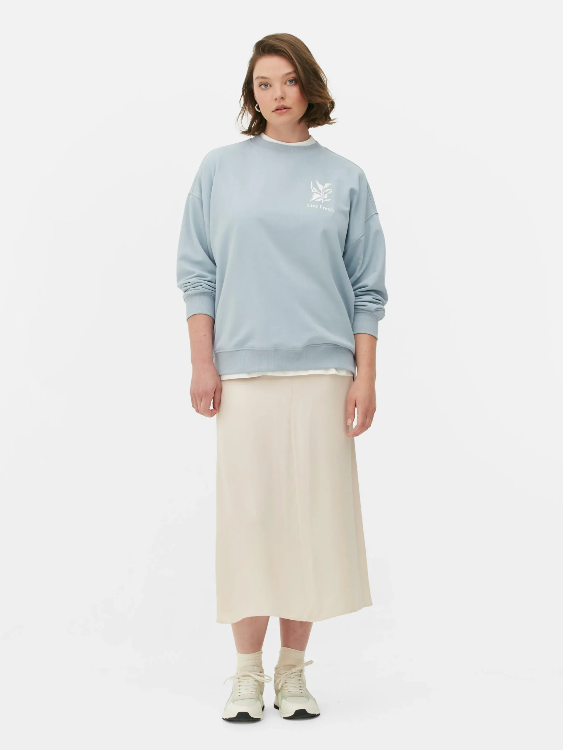 Sweat-shirt Oversize Graphique