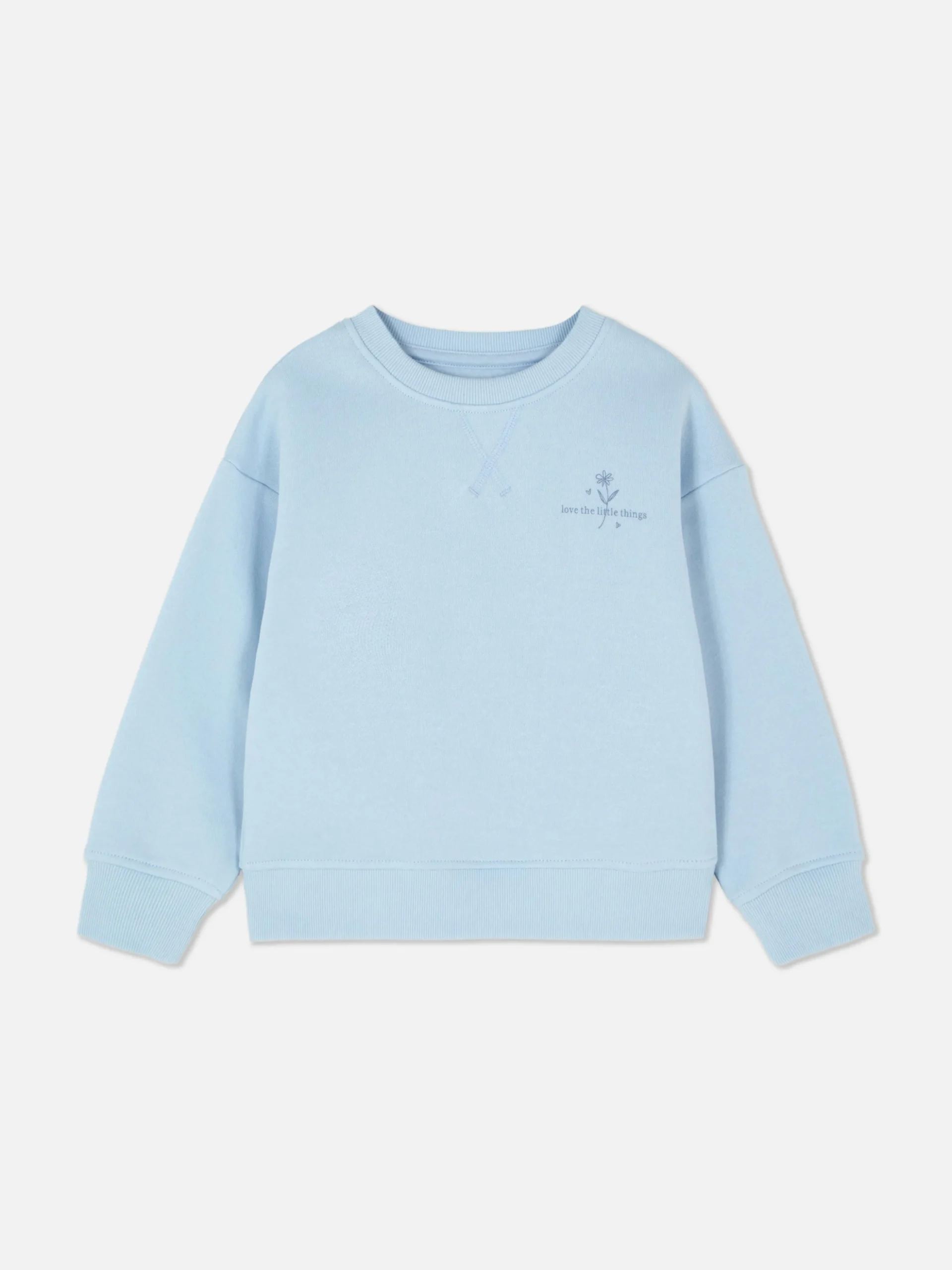 Sweat-shirt Ras Du Cou Graphique